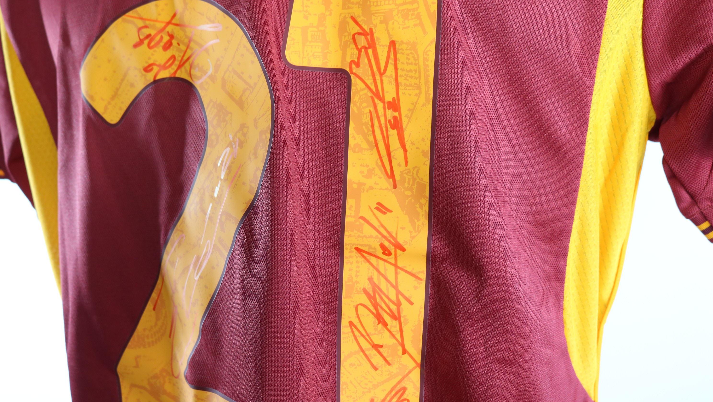 Dybala Official AS Roma Shirt, 2023/24 - Signed by the Team - CharityStars