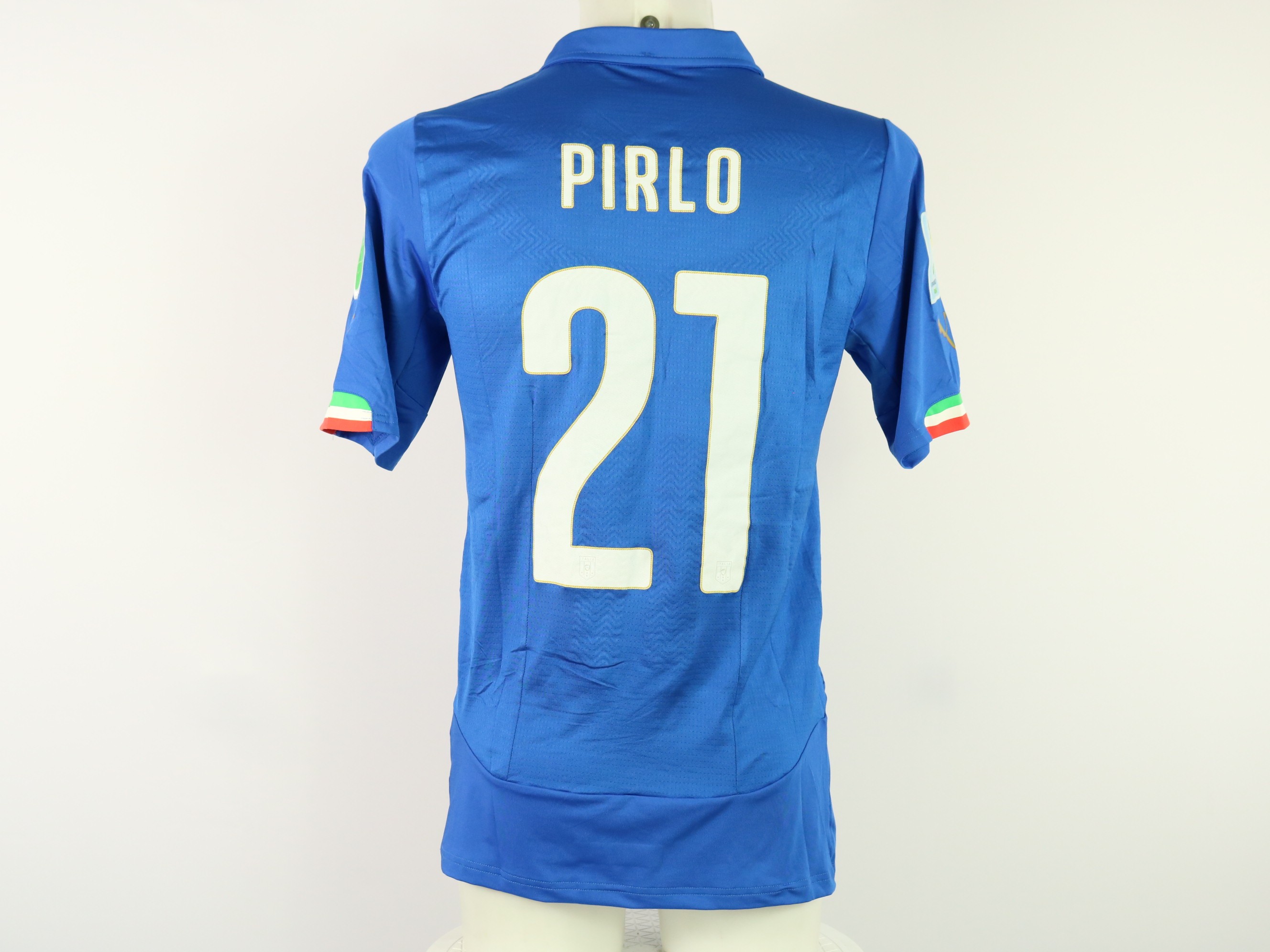 Pirlo's Italy Match Shirt, WC 2014 Qualifiers - CharityStars
