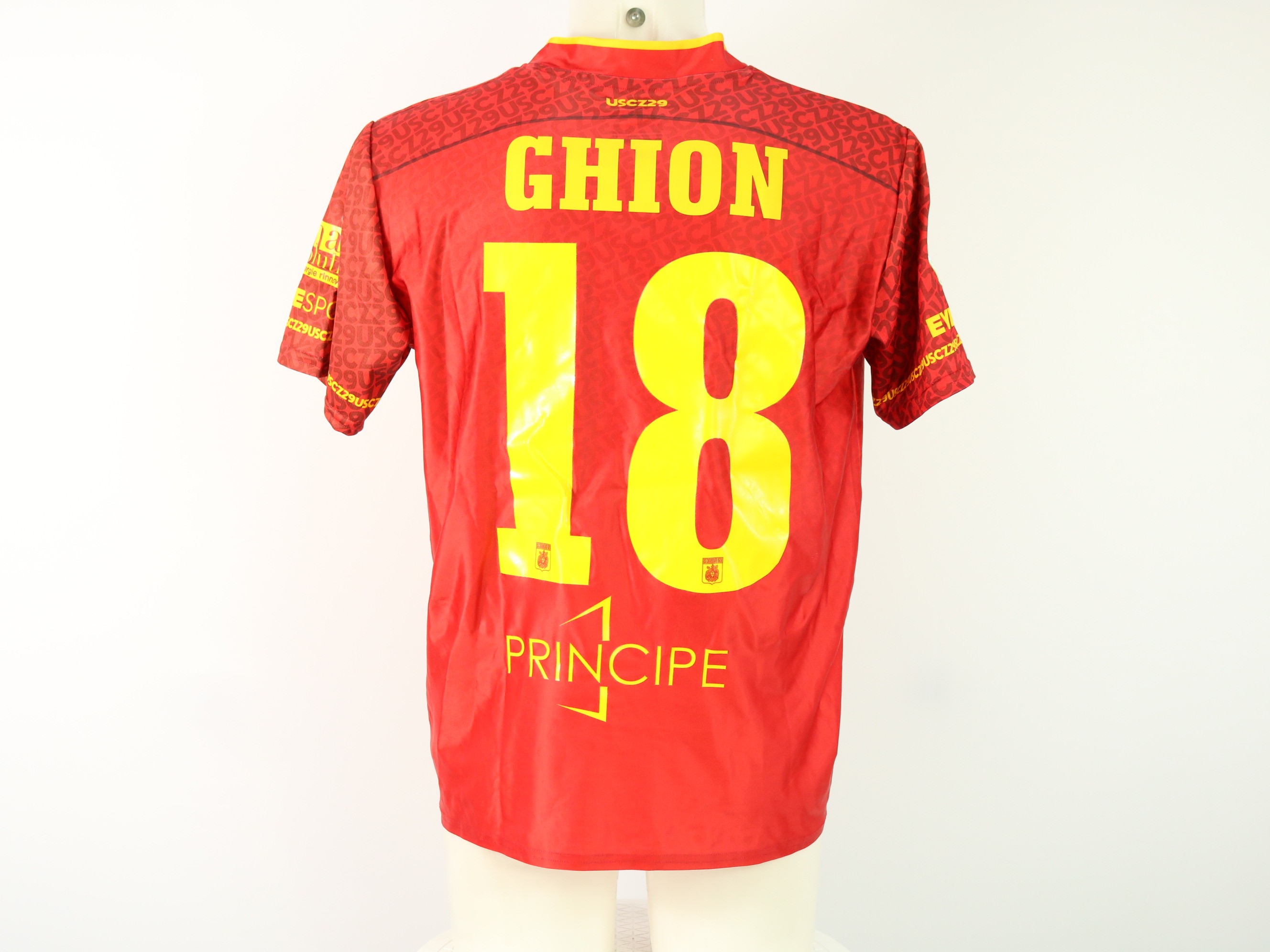 Maillot rugby BEIJING DEVILS mini porté n°46 CHINE PEKIN match worn