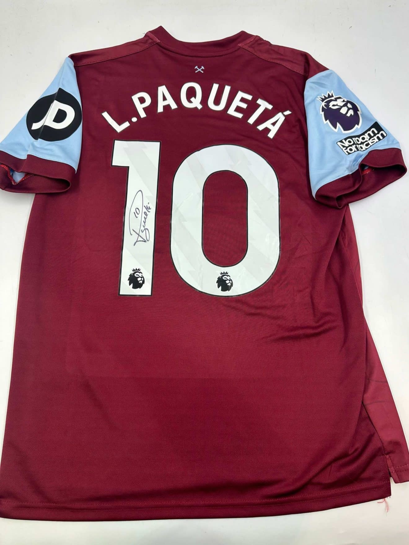 Lucas Paquetá's West Ham United 2022/23 Signed Shirt - CharityStars