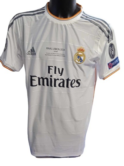 Cristiano Ronaldo Replica Real Madrid Signed Shirt, UCL Final Lisbon ...