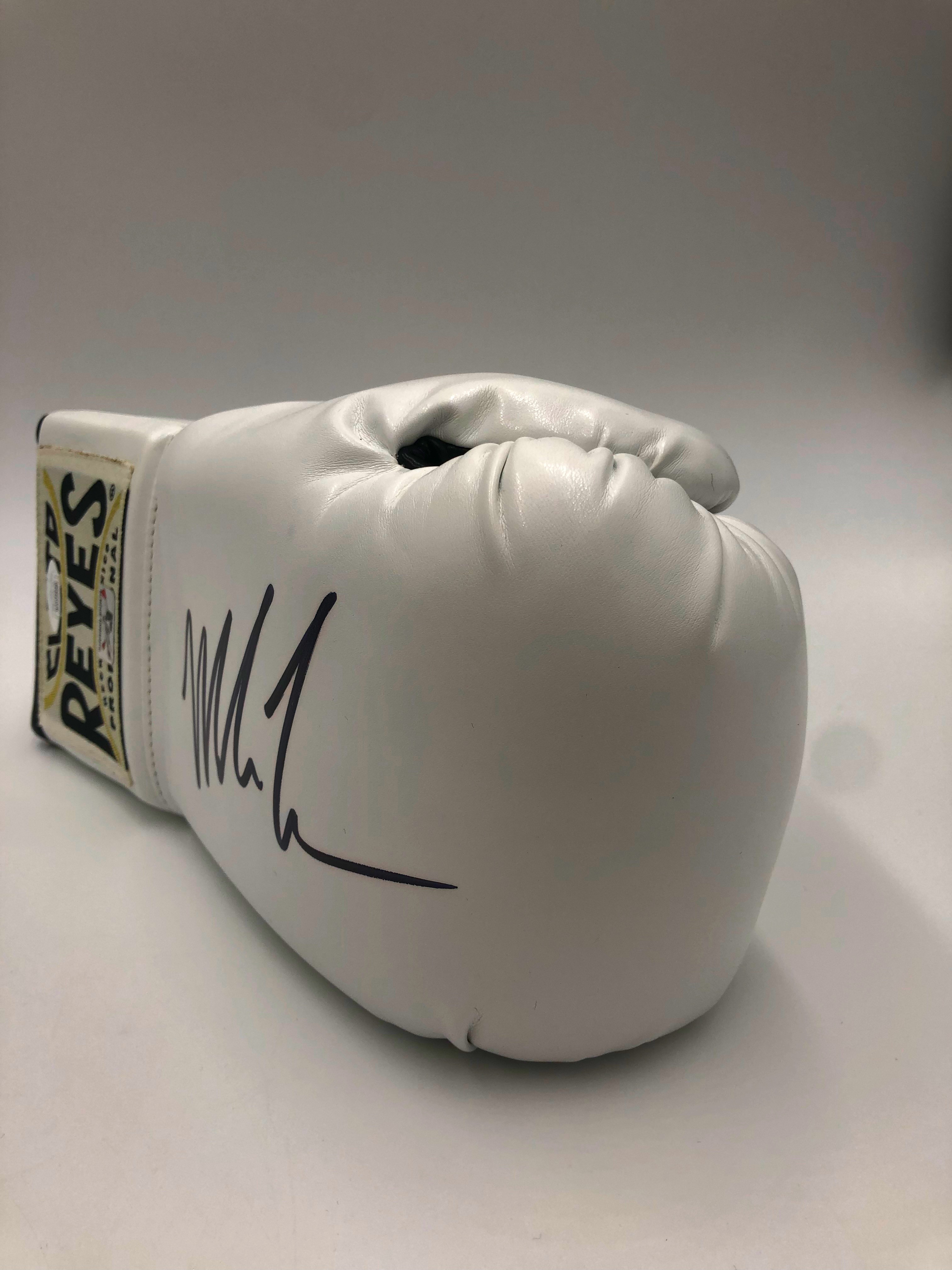 Mike Tyson Signed Boxing Glove In Display Case - CharityStars