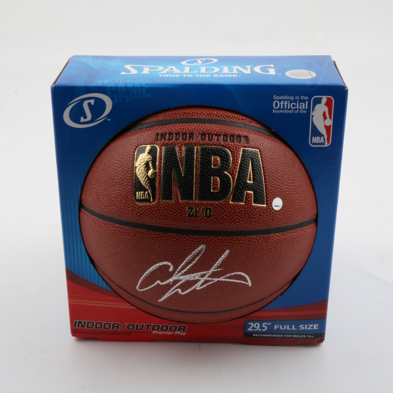 Magic Johnson Autographed Basketball - NBA Leather Game Ball