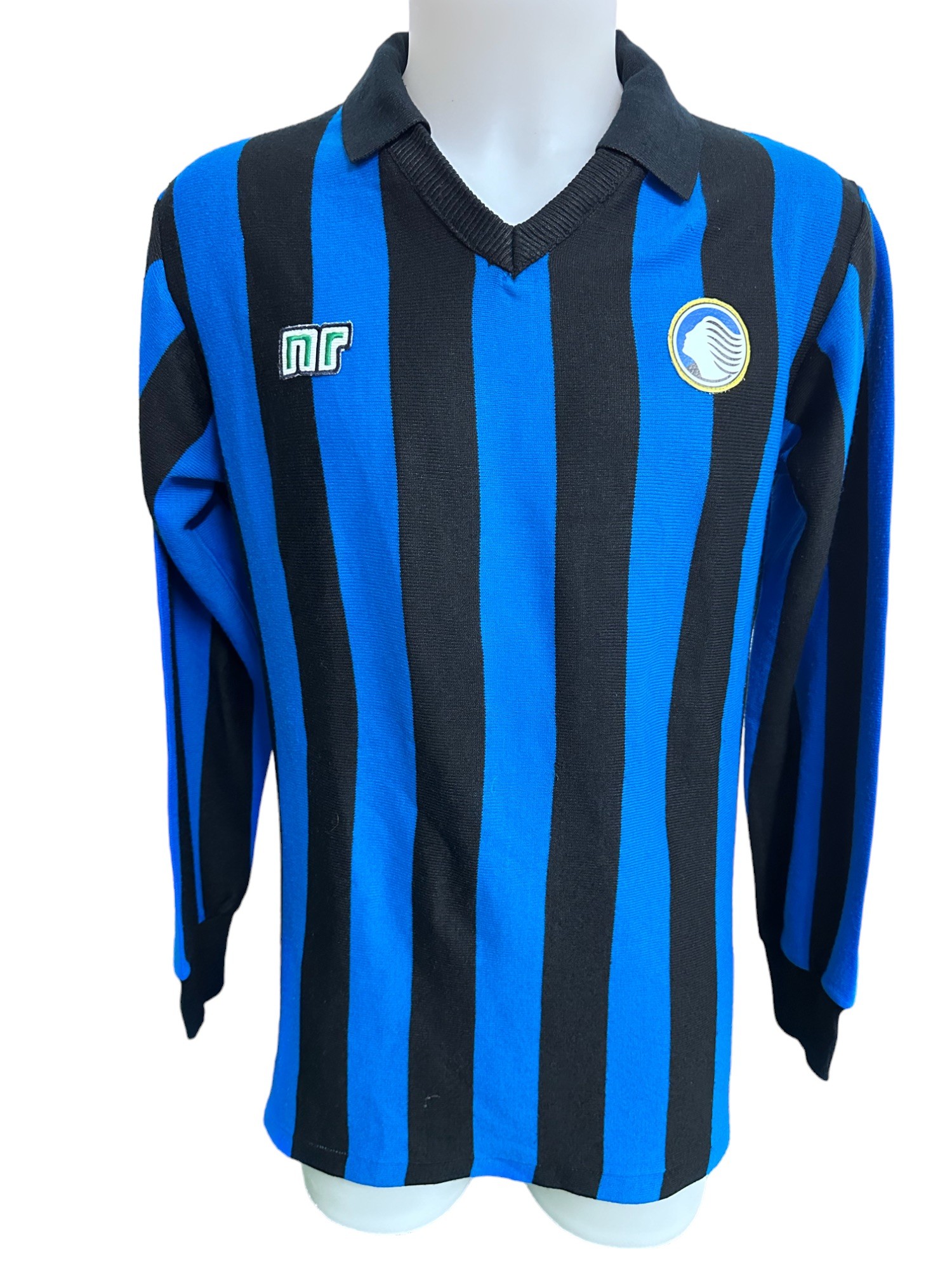 Maillot De Football Vintage Atalanta - Tamoil, Caniggia, Saison 1989-1990 - Taille L