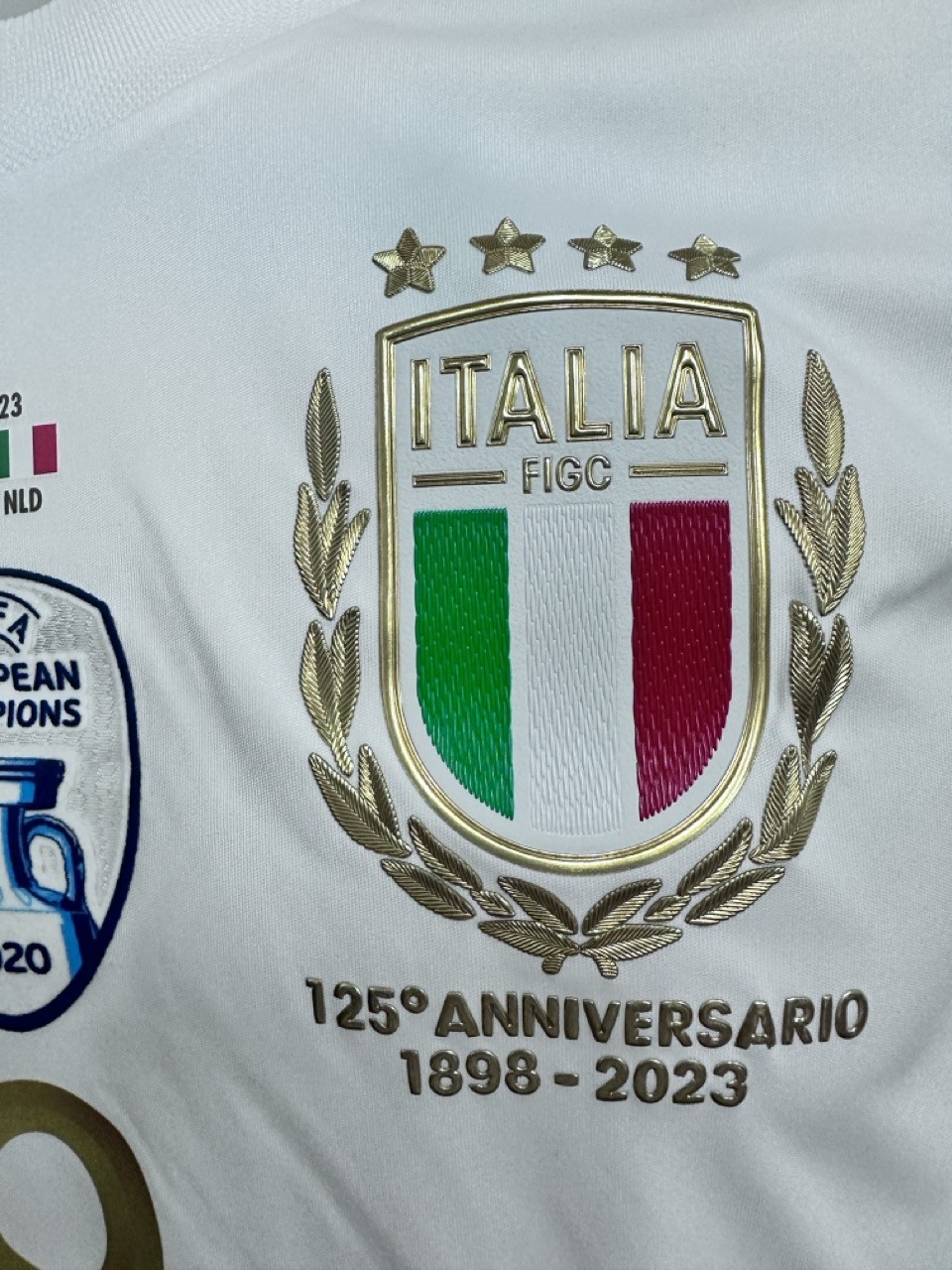 Jorginho's Match Shirt, Spain vs Italy 2023 - 125° Anniversary FIGC ...