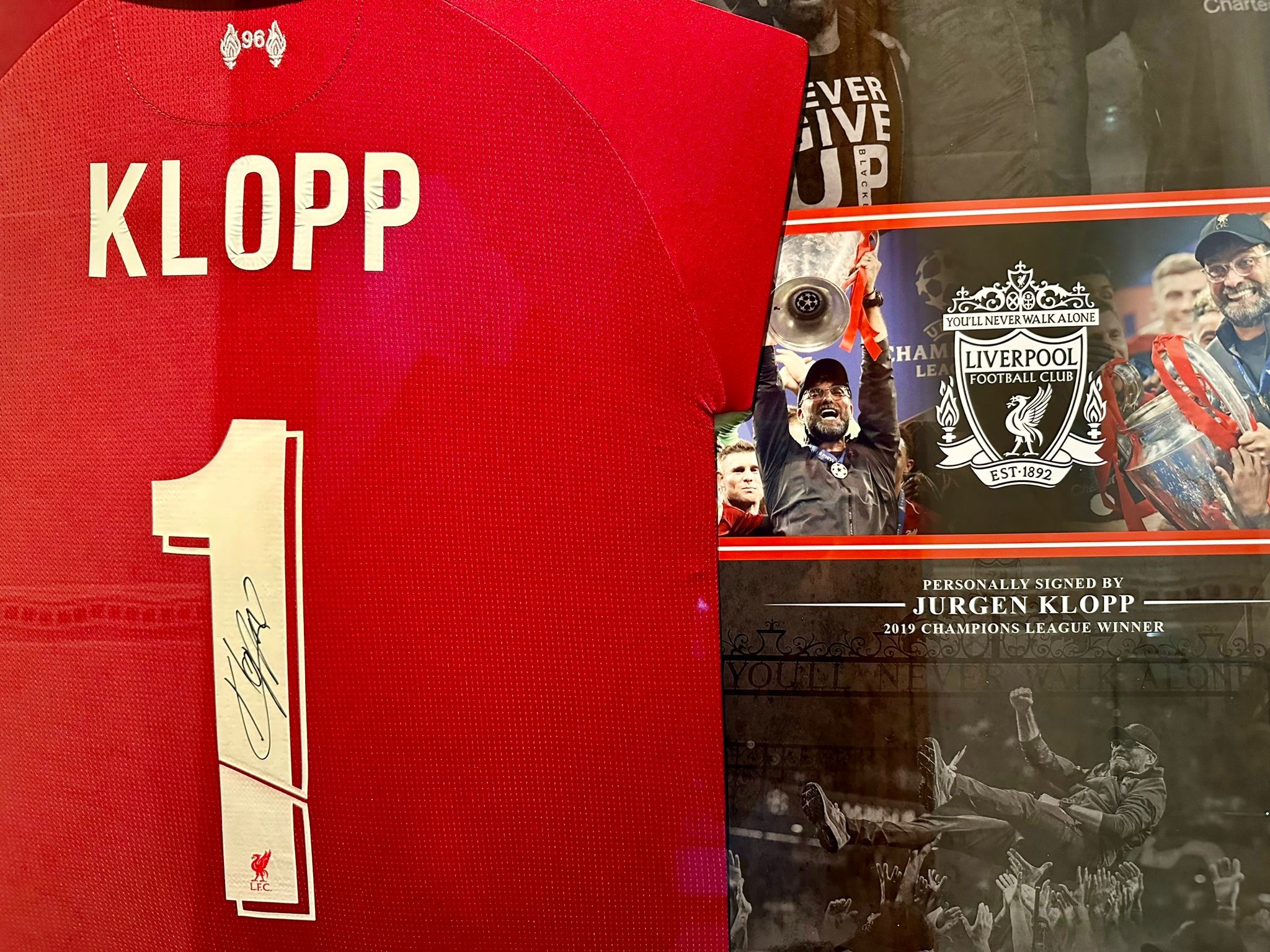 Klopp best sale signed shirt