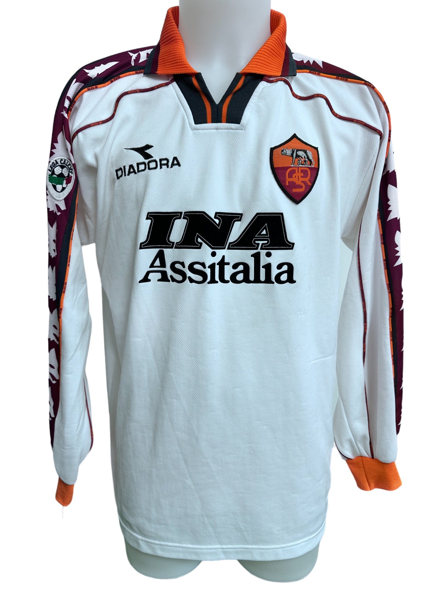 Pennant Gagliardetto ATALANTA ROMA Match Worn Banderin