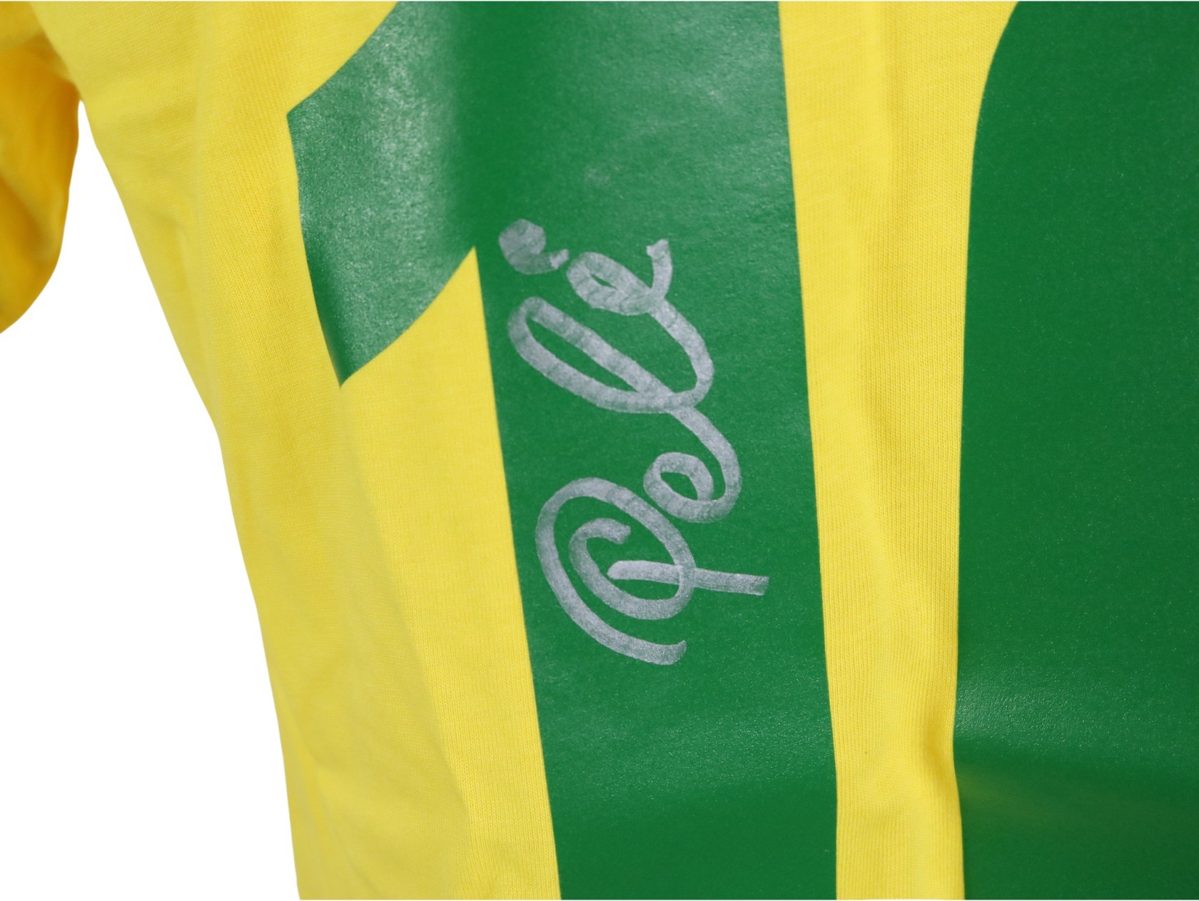 Maglia ufficiale Pele Brasile - Autografata - CharityStars