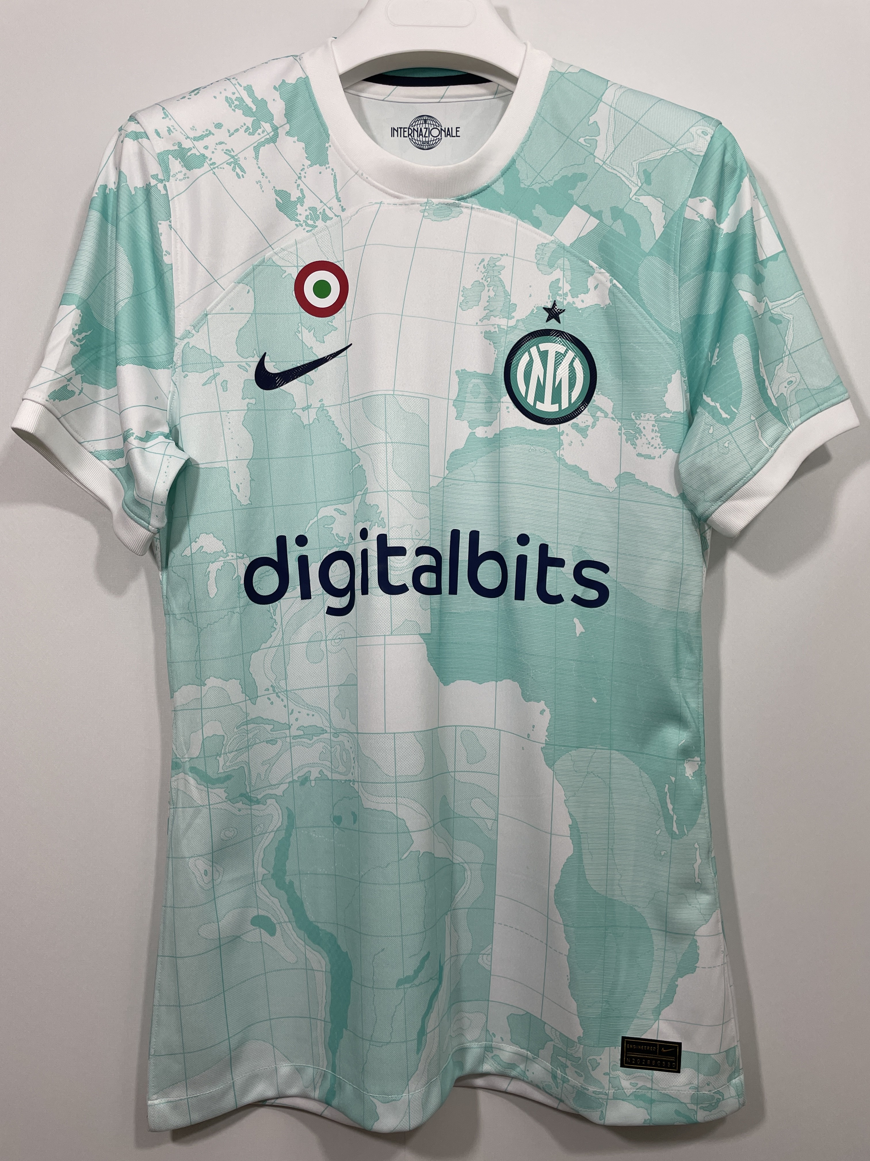 Barella's Inter Milan Match-Issued Shirt, 2022/23 - CharityStars