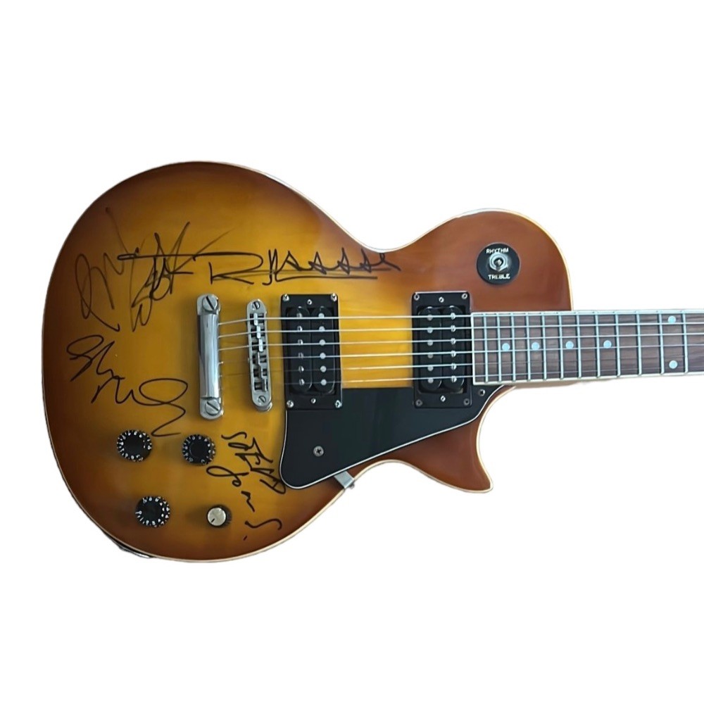 Sex Pistols Signed Les Paul Style Guitar Charitystars 1416