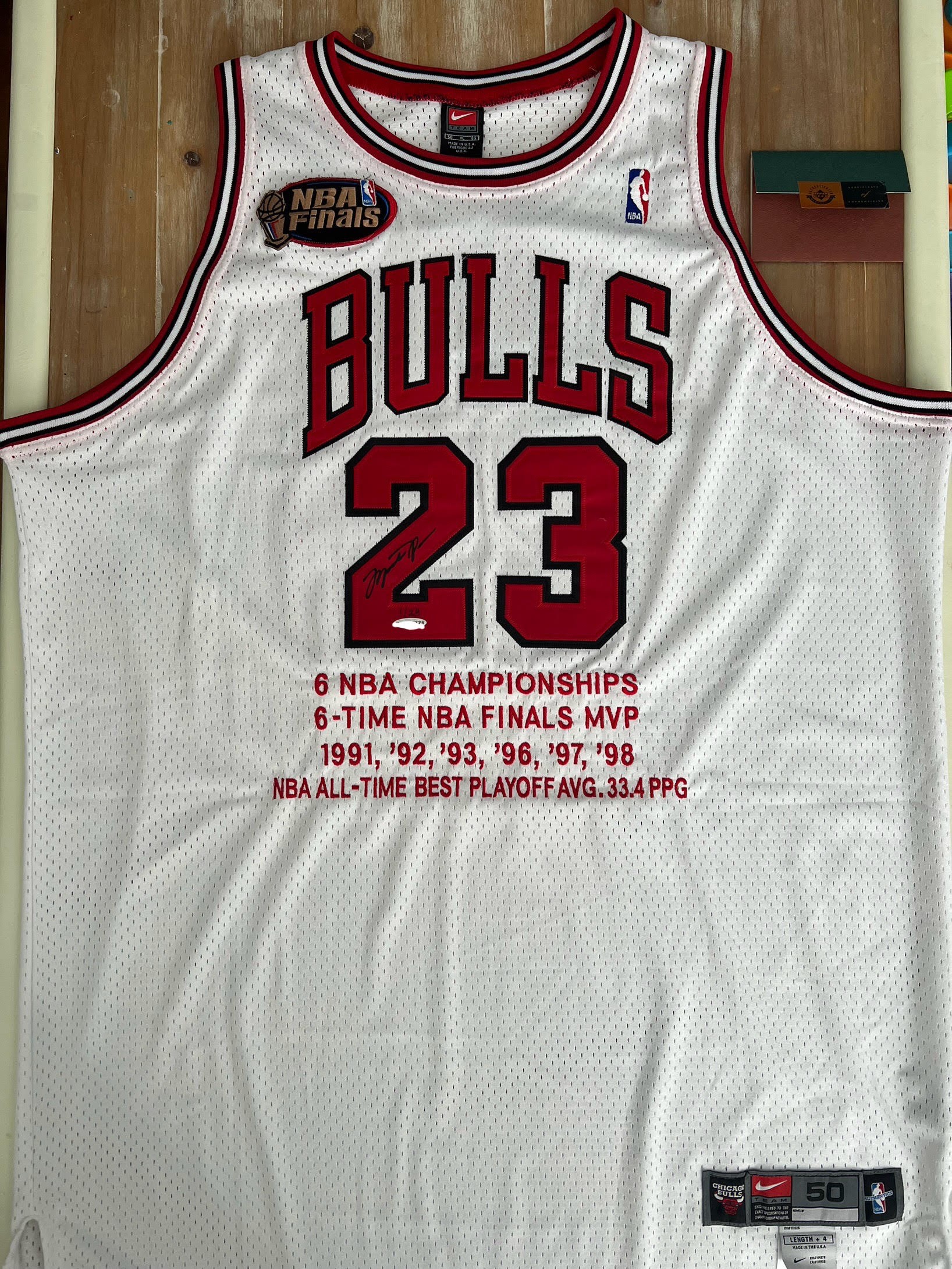 Art Country Canada - Micheal Jordan 1998 NBA All-STAR GAME JERSEY Signed  Basketball bulls jersey