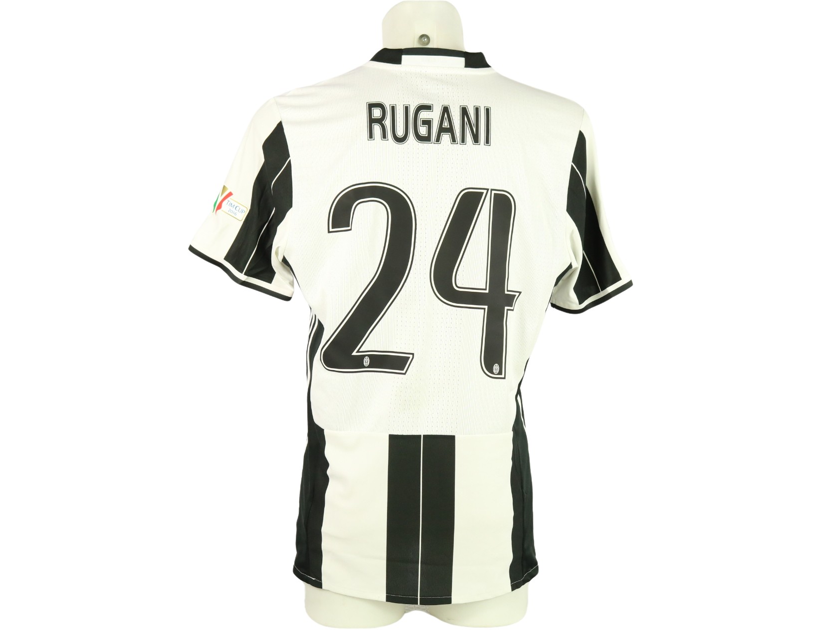 Juventus No24 Rugani Home Jersey
