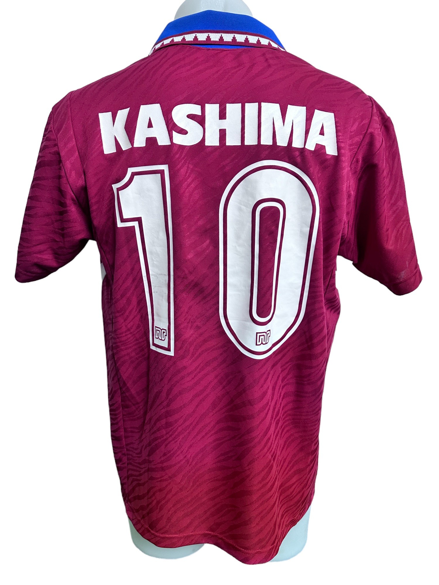 Zico's Kashima Antlers Match Signed Shirt, 1992/93 - CharityStars