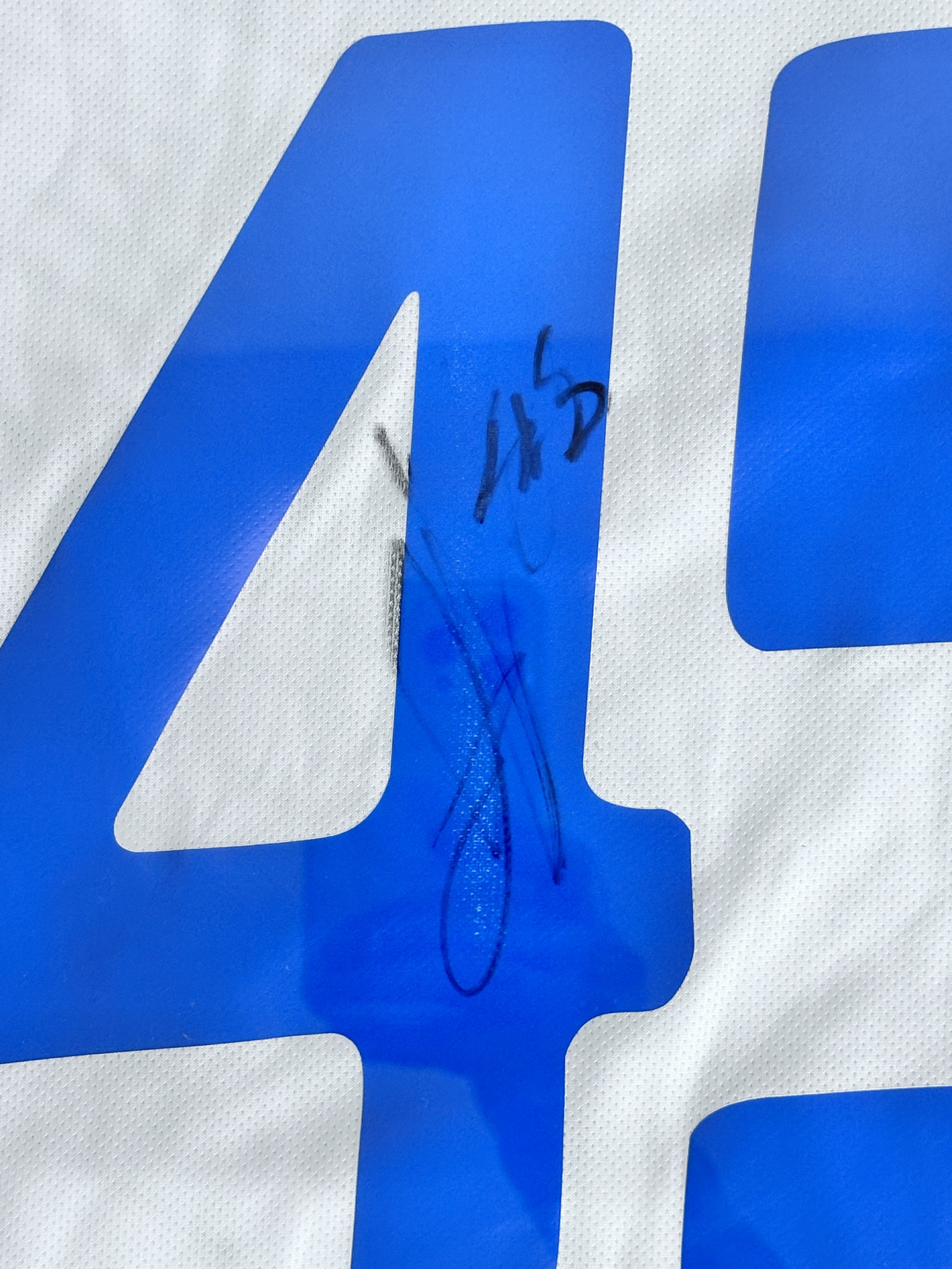 Framed Balotelli Official Brescia Signed Shirt, 2019/20 - CharityStars