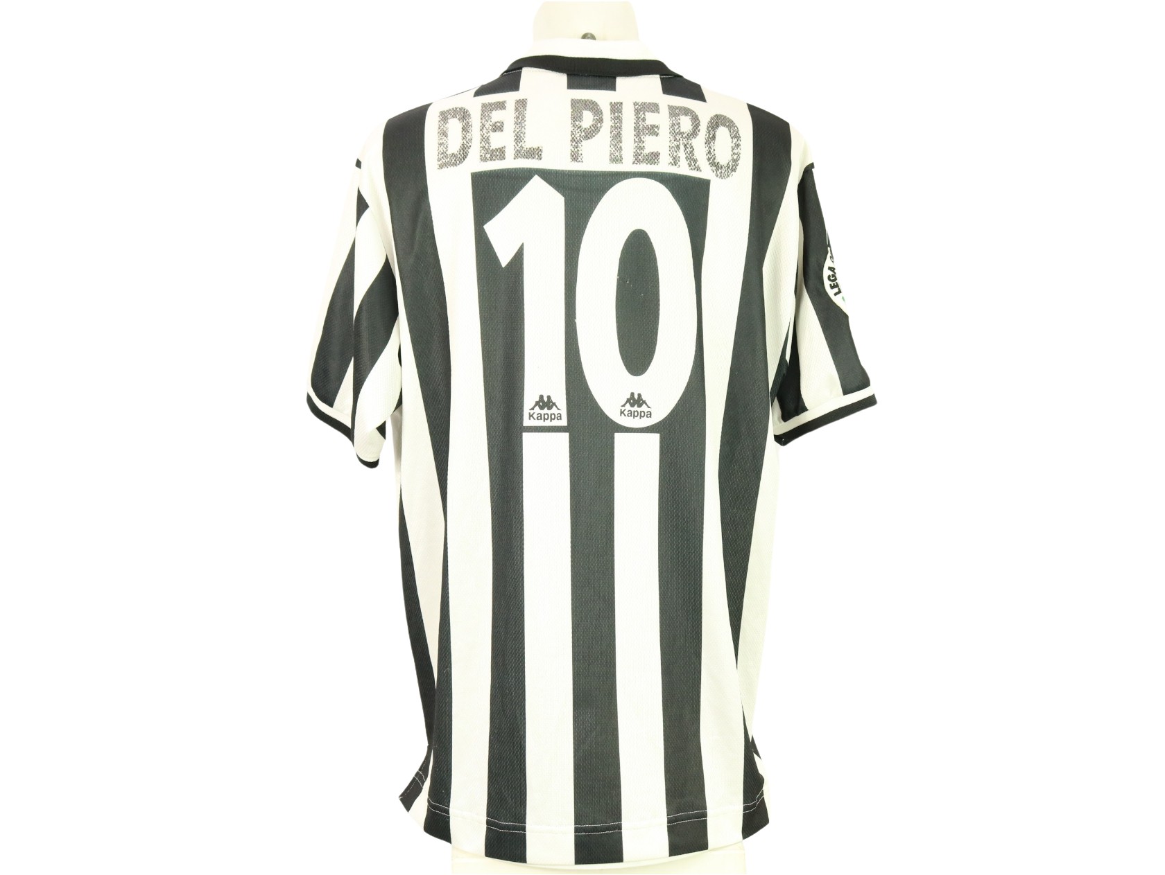 Del Piero's Juventus Match-Worn Shirt, 1996/97 - CharityStars