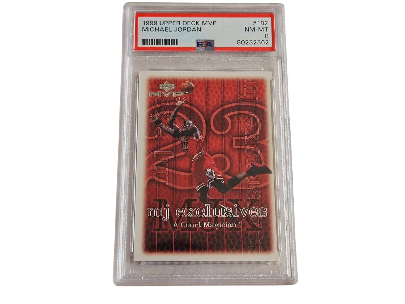 Michael Jordan Upper Deck MVP Card 1999 - #182 - CharityStars