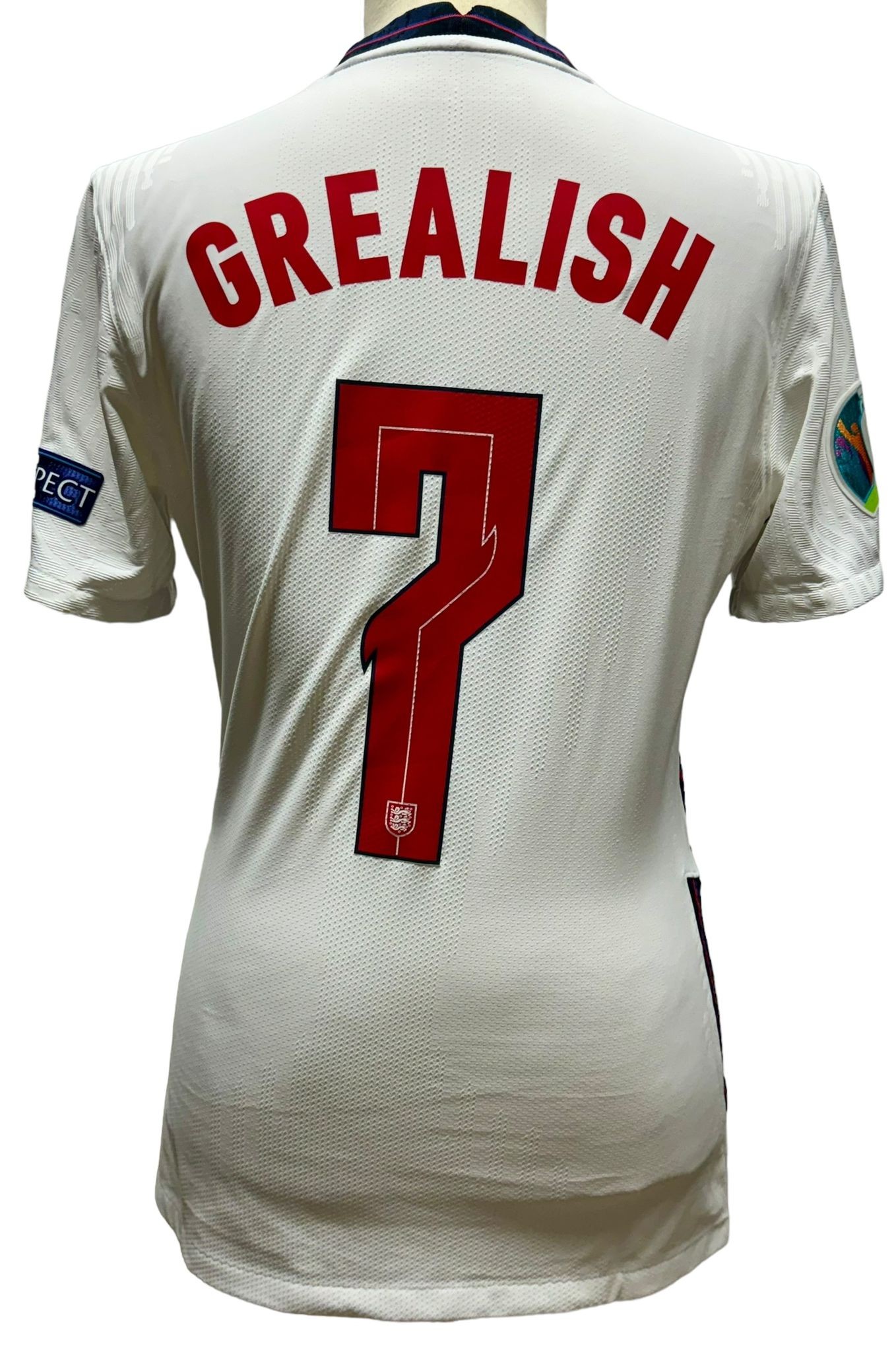 Jack Grealish England Euro 20/21 Final Match online Slim Fit Home Soccer Jersey 2020-21