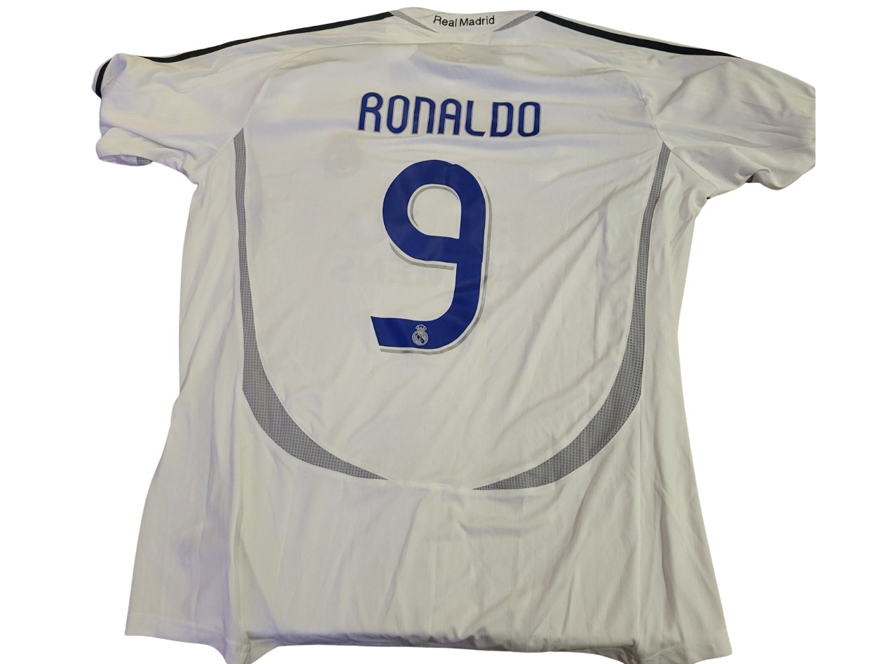 Ronaldo Nazario's Real Madrid Match Worn Shirt 2006/07 - CharityStars