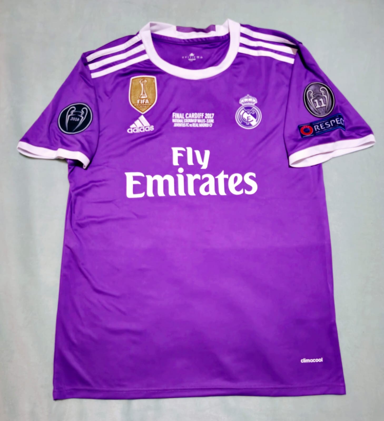 Luka Modric's Real Madrid Champions League 2016/17 Signed Shirt ...