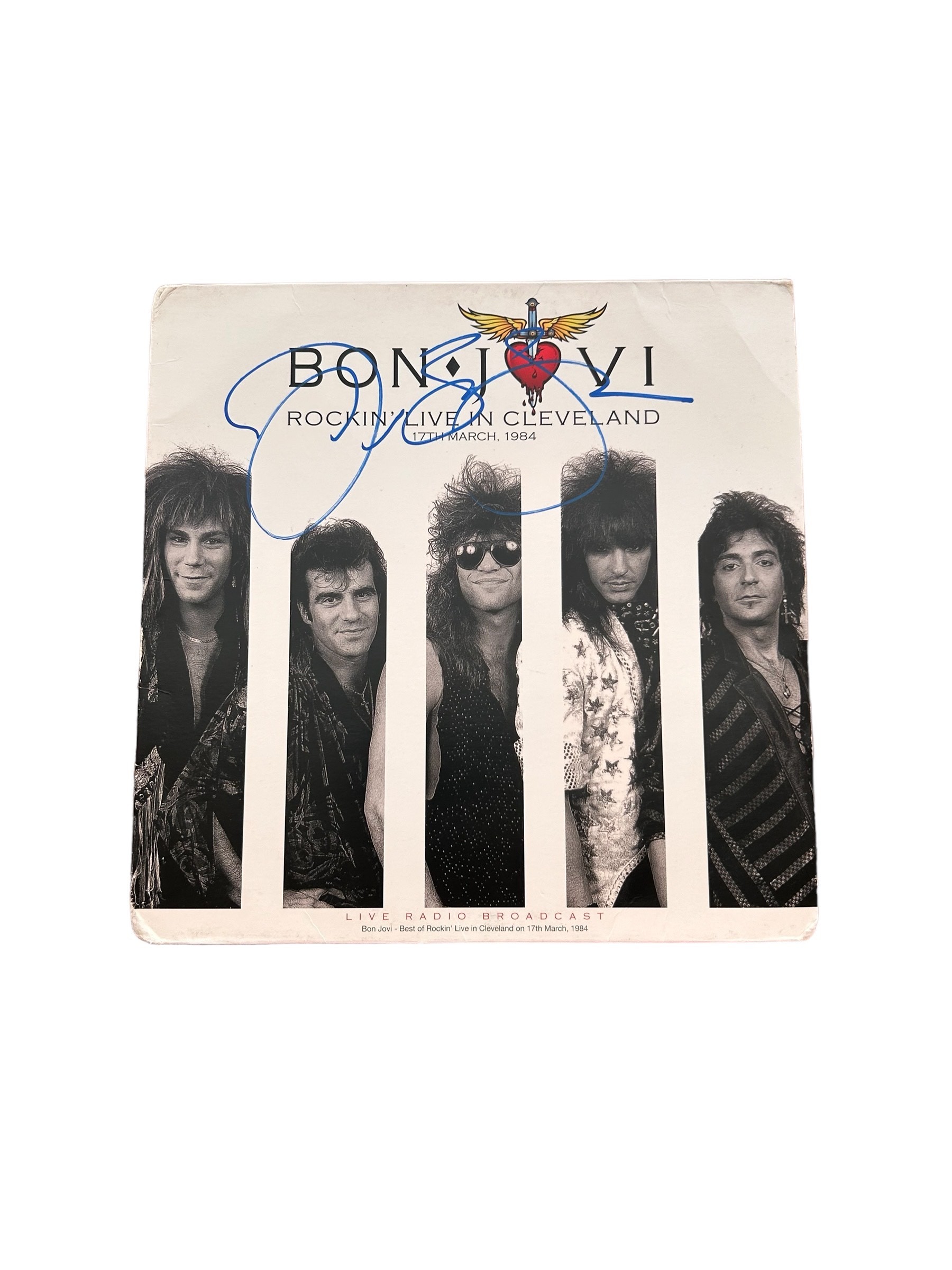 Jon Bon Jovi Signed Vinyl - CharityStars