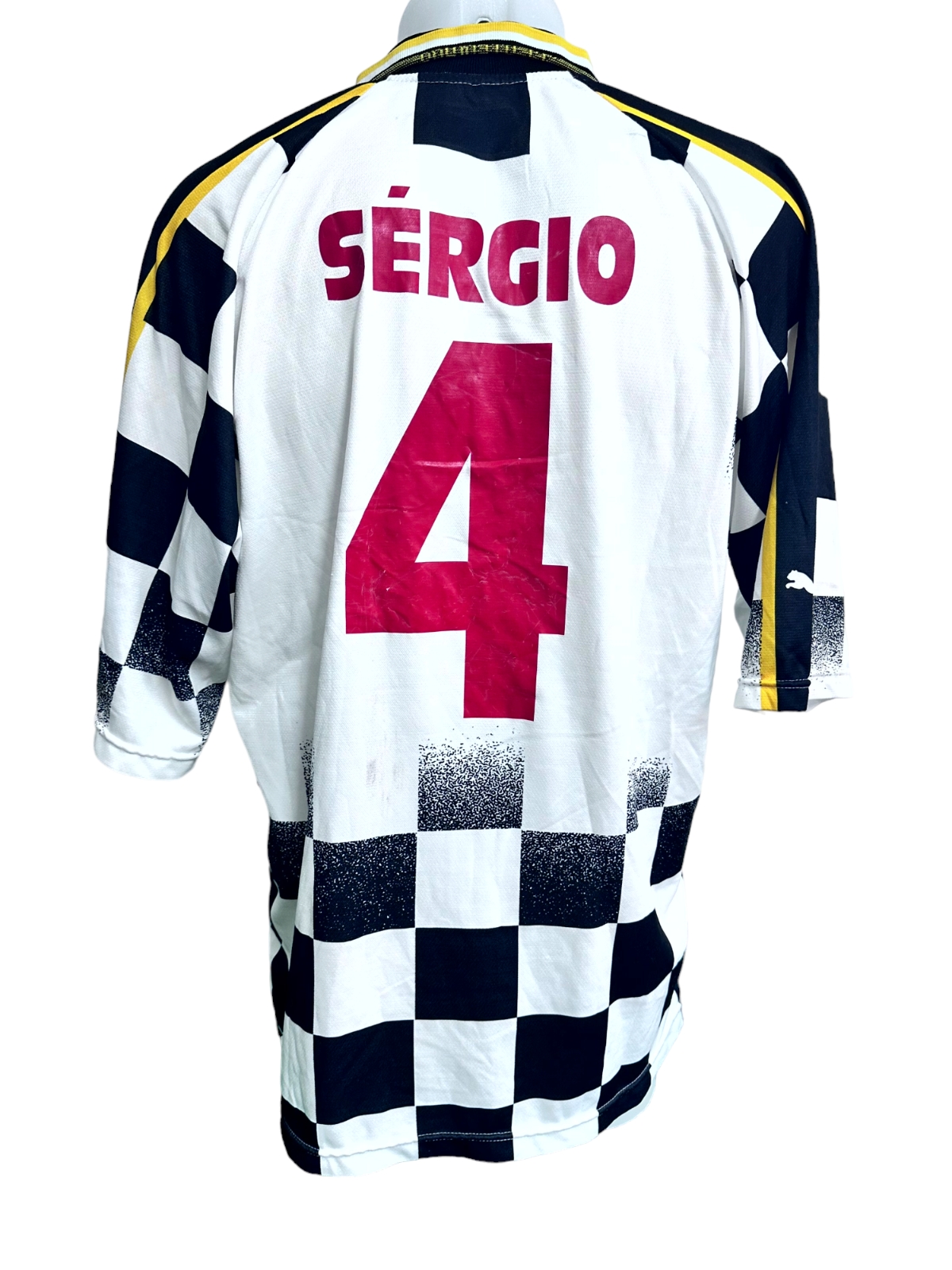Sergio Carvalho's Match-Worn Shirt, Roma vs Boavista 2000