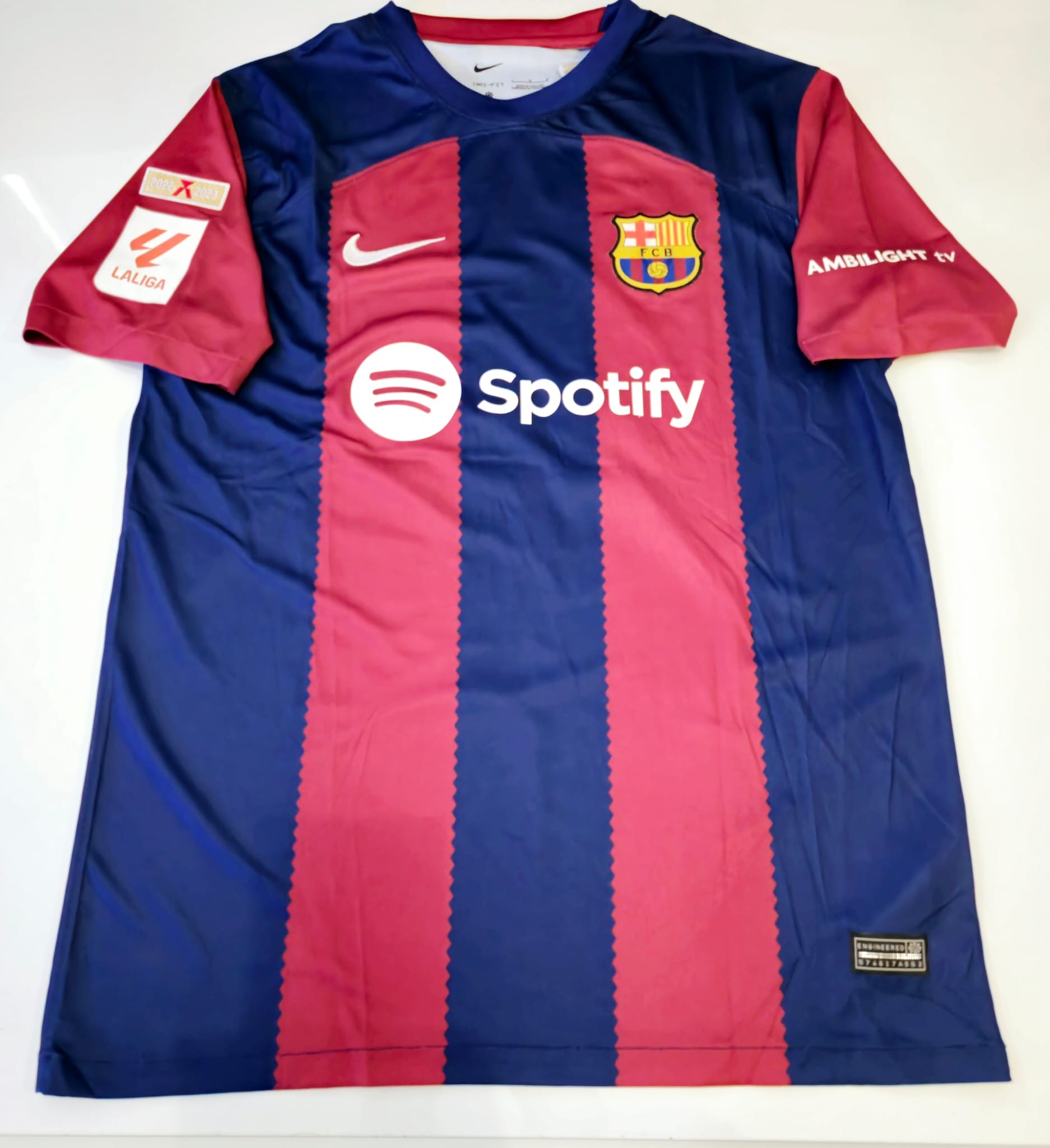 Joao Felix's FC Barcelona 2022/23 Signed Replica Shirt - CharityStars