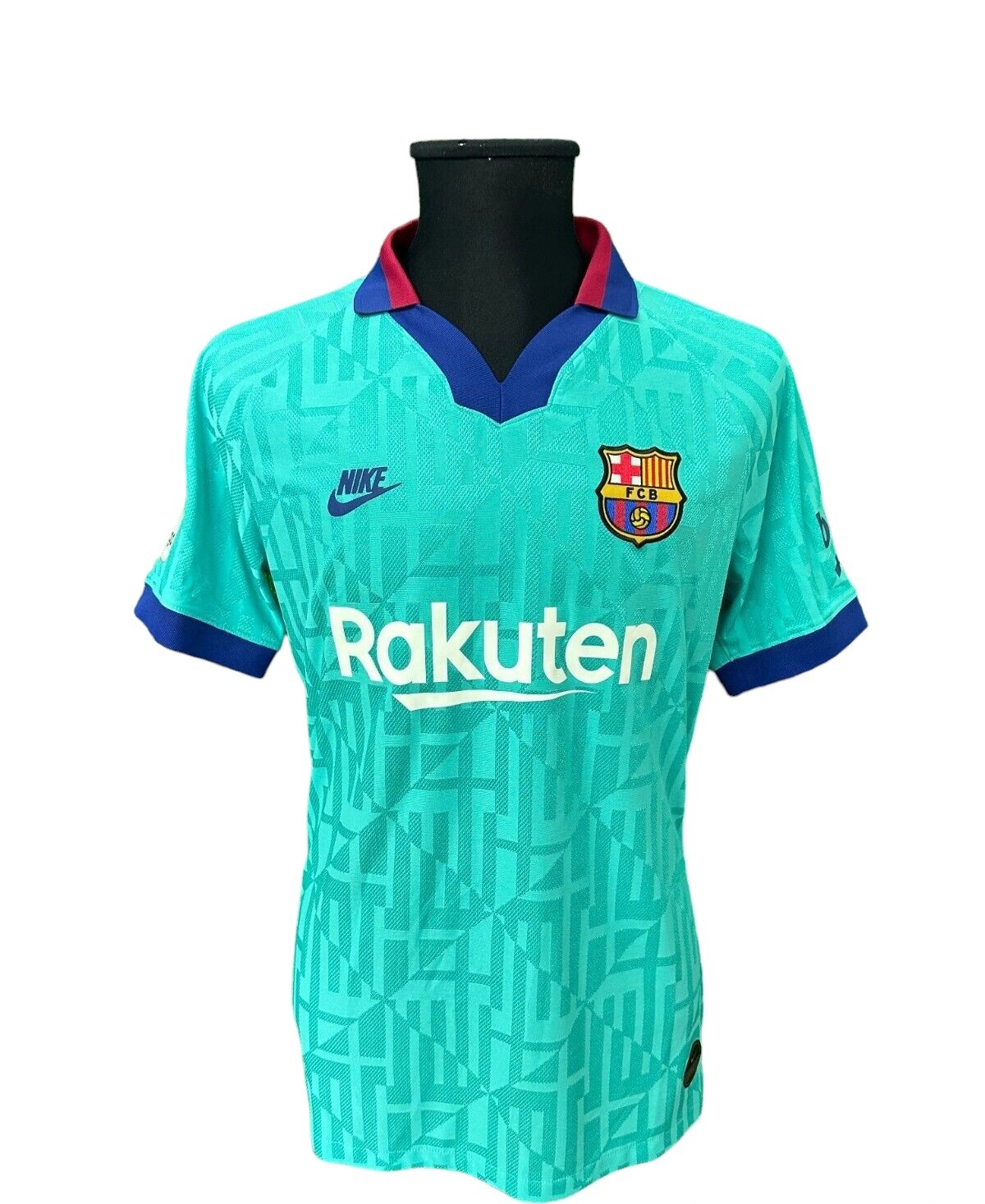 Umtiti's Barcelona Match-Issued Shirt, 2019/20 - CharityStars