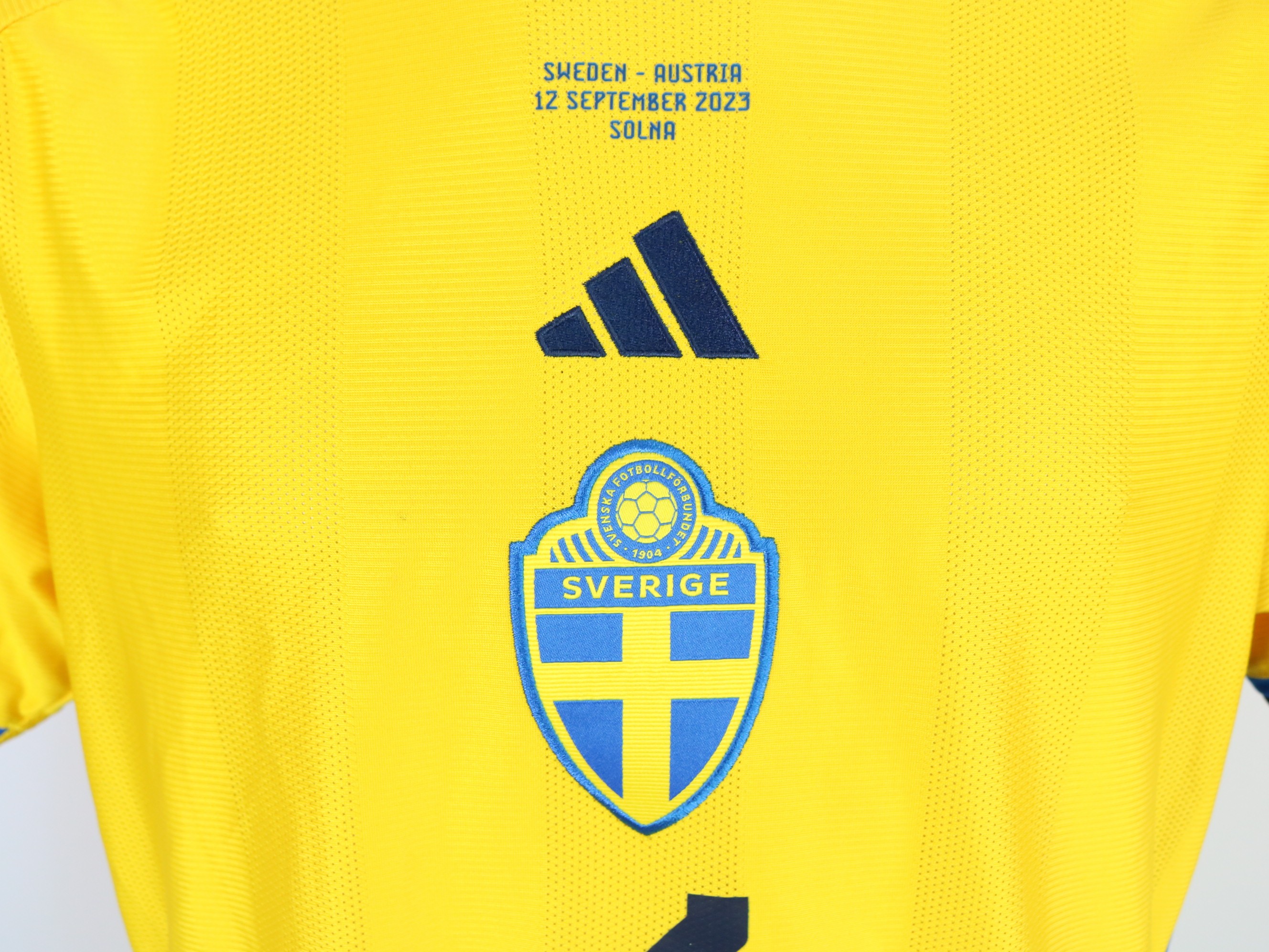 Hien's MatchIssued Shirt, Sweden vs Austria EURO qualifiers 2024