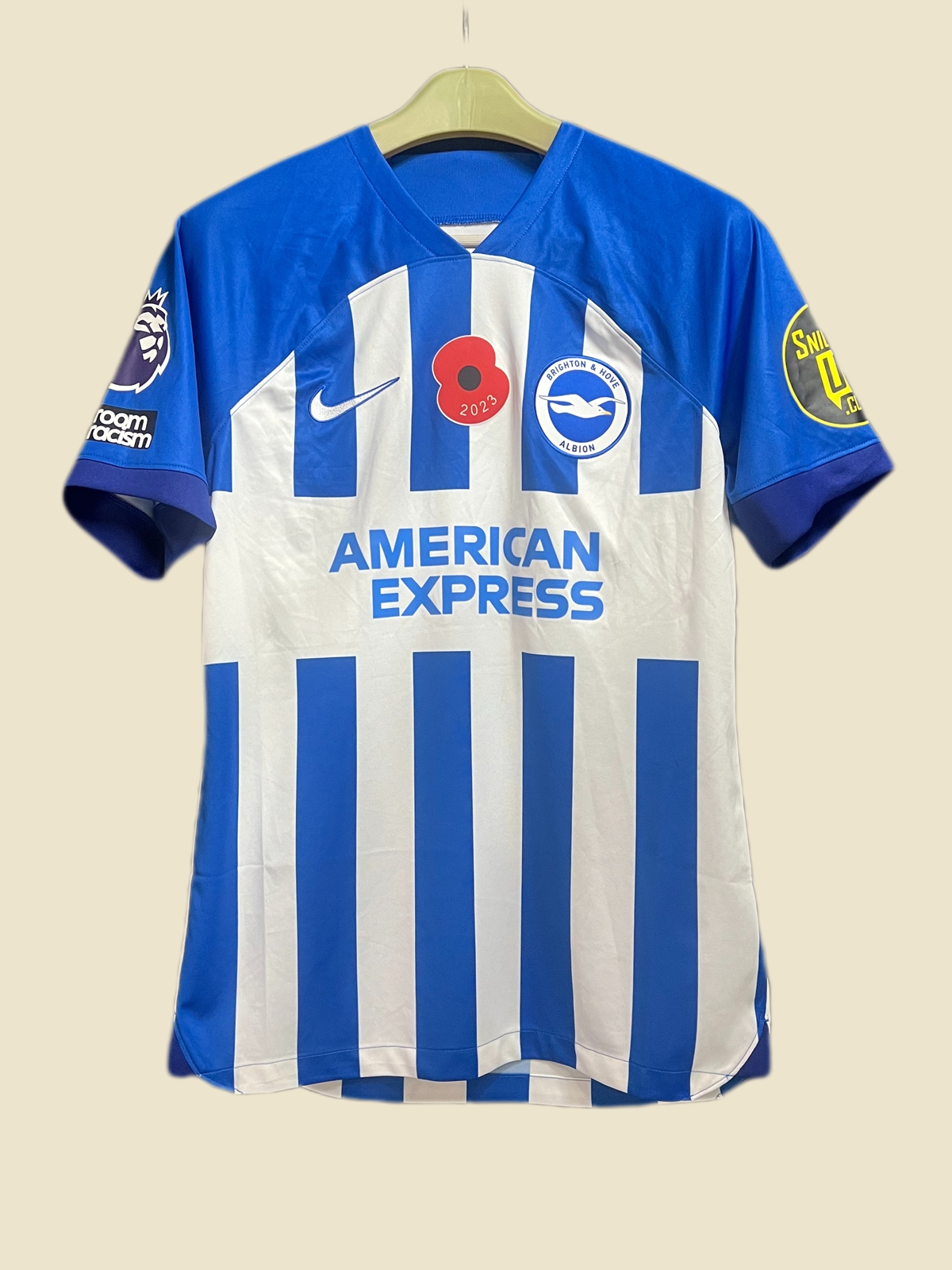 Mitoma's Brighton & Hove Albion FC Premier League Match-Issued