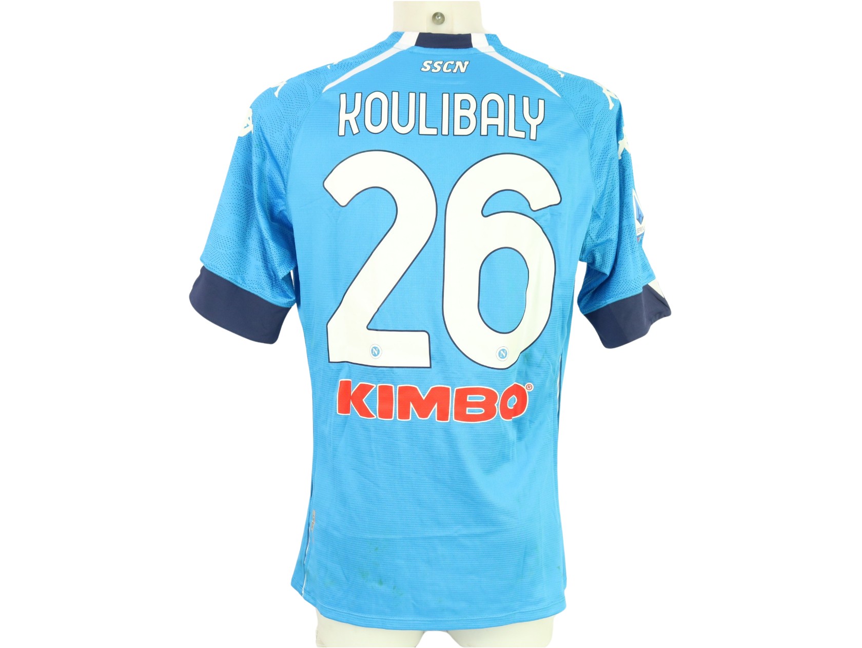 Koulibaly's Napoli Unwashed Shirt, 2020/21 - CharityStars