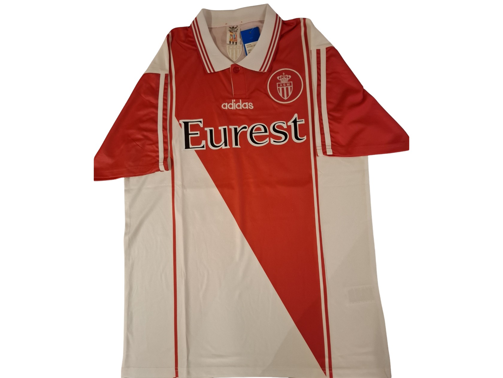 Thierry Henry's AS Monaco 1996/97 Signed Replica Shirt - CharityStars