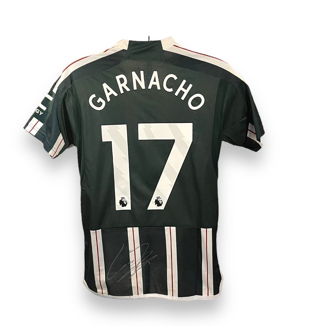 Alejandro Garnacho's Manchester United 2023/24 Signed Replica Away
