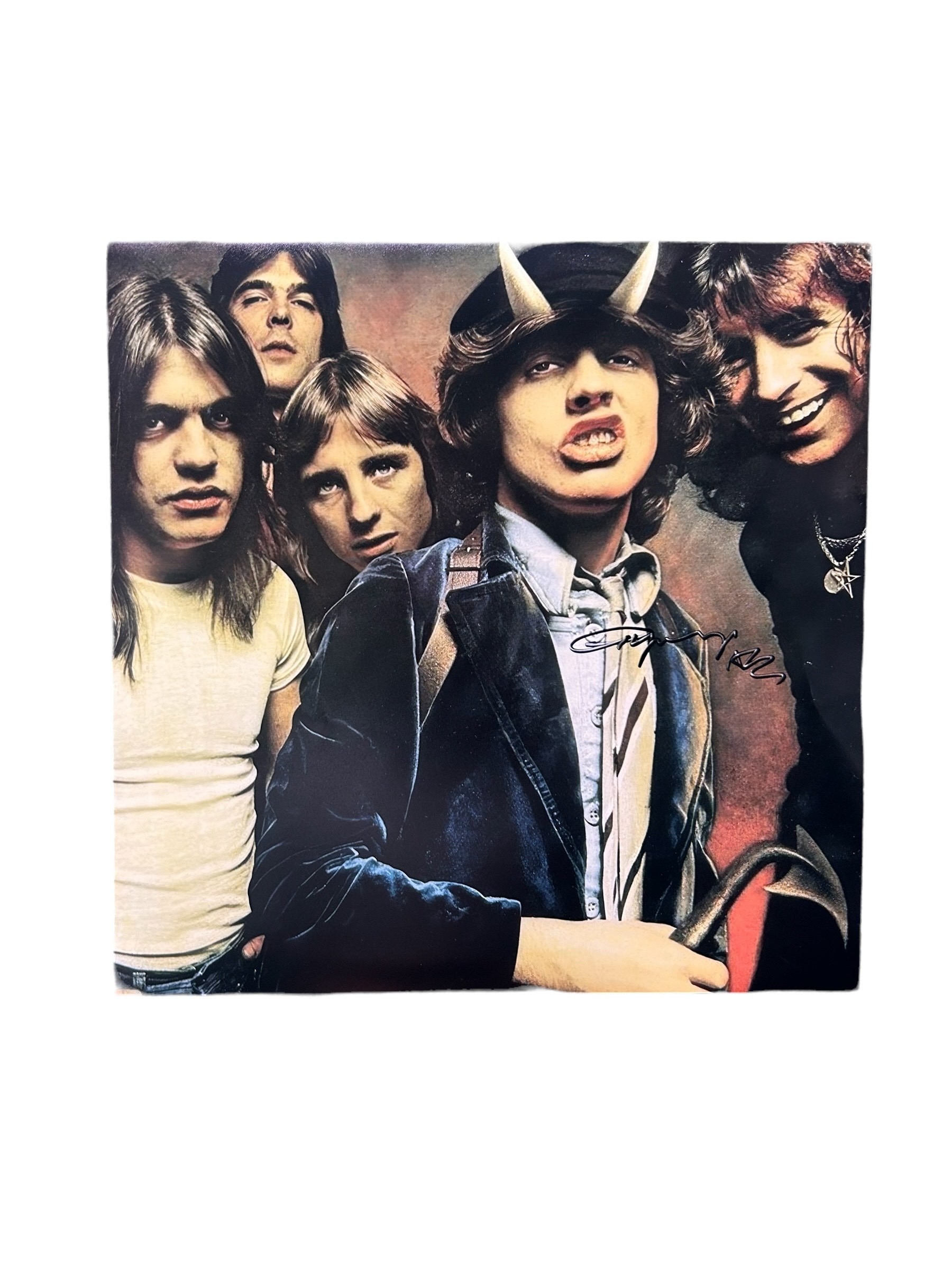 AC/DC Angus Young Signed Photograph - CharityStars