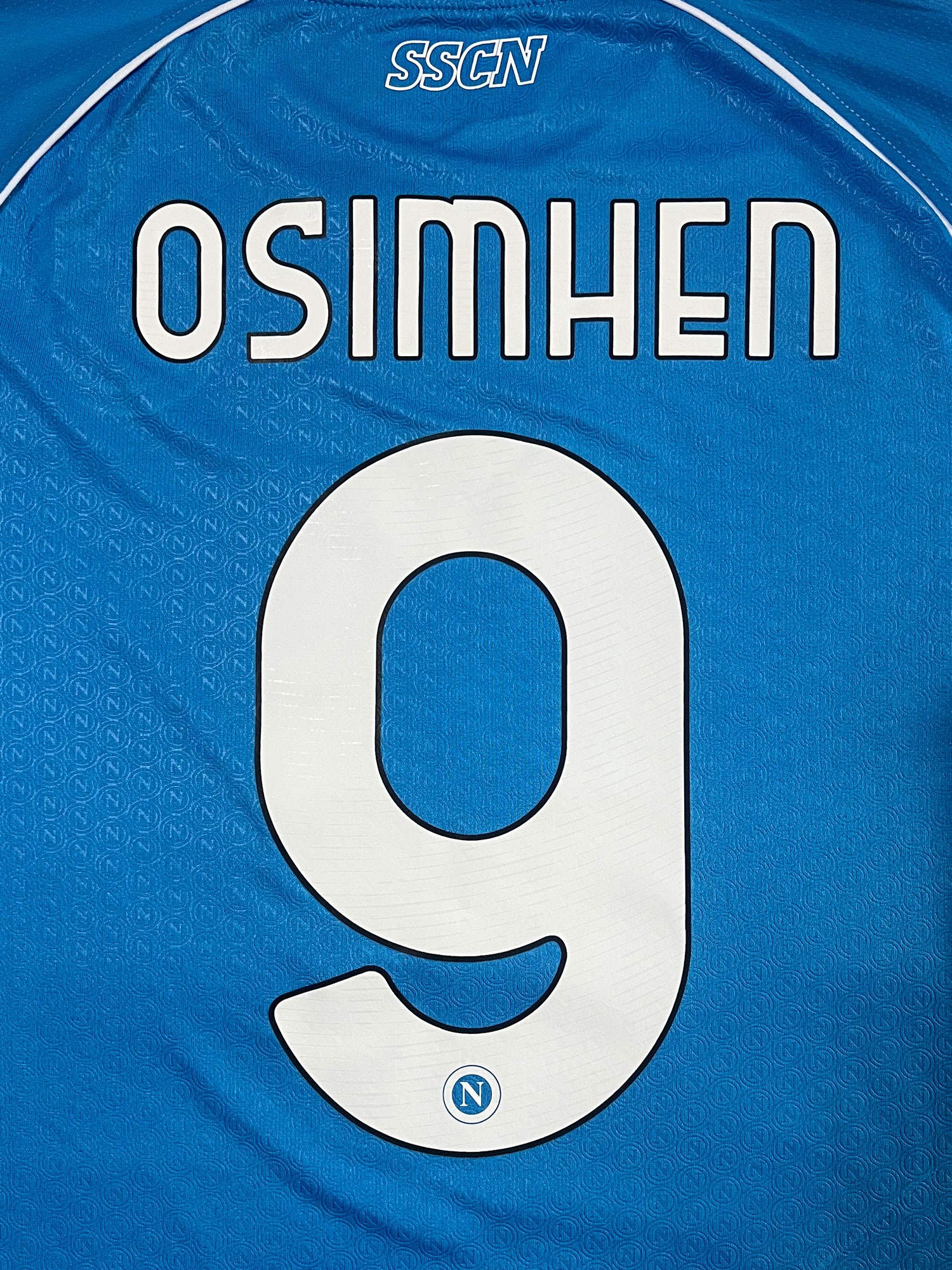 Osimhen's SSC Napoli UEFA Champions League 2023/24 Match Shirt