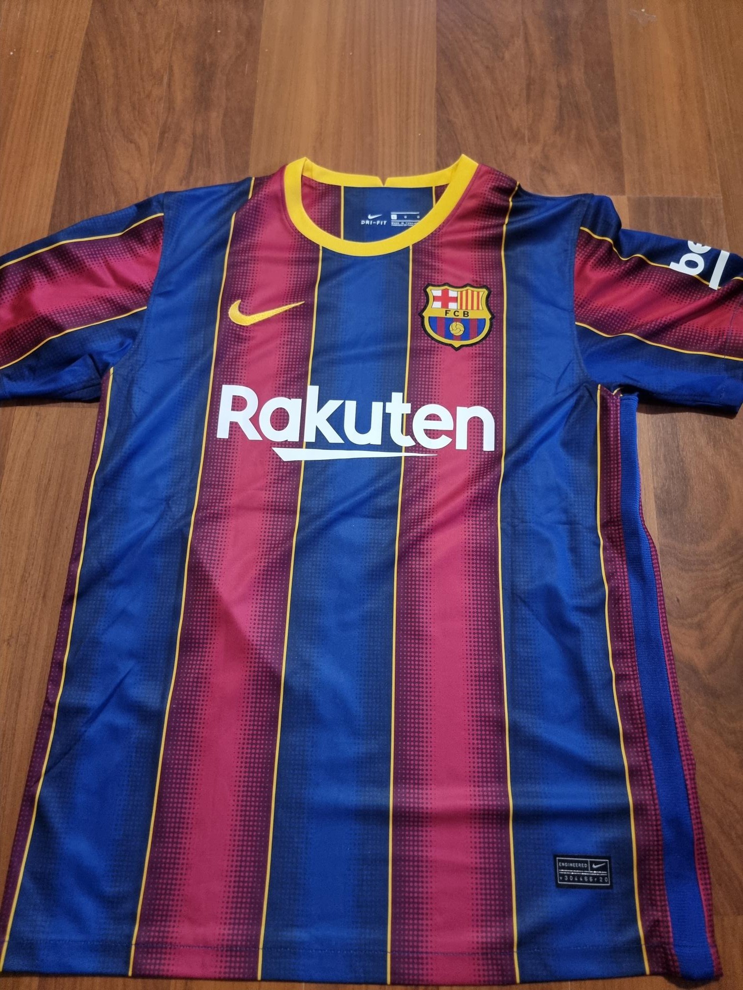 Pedri's Barcelona 2020/21 Signed Replica Shirt - CharityStars