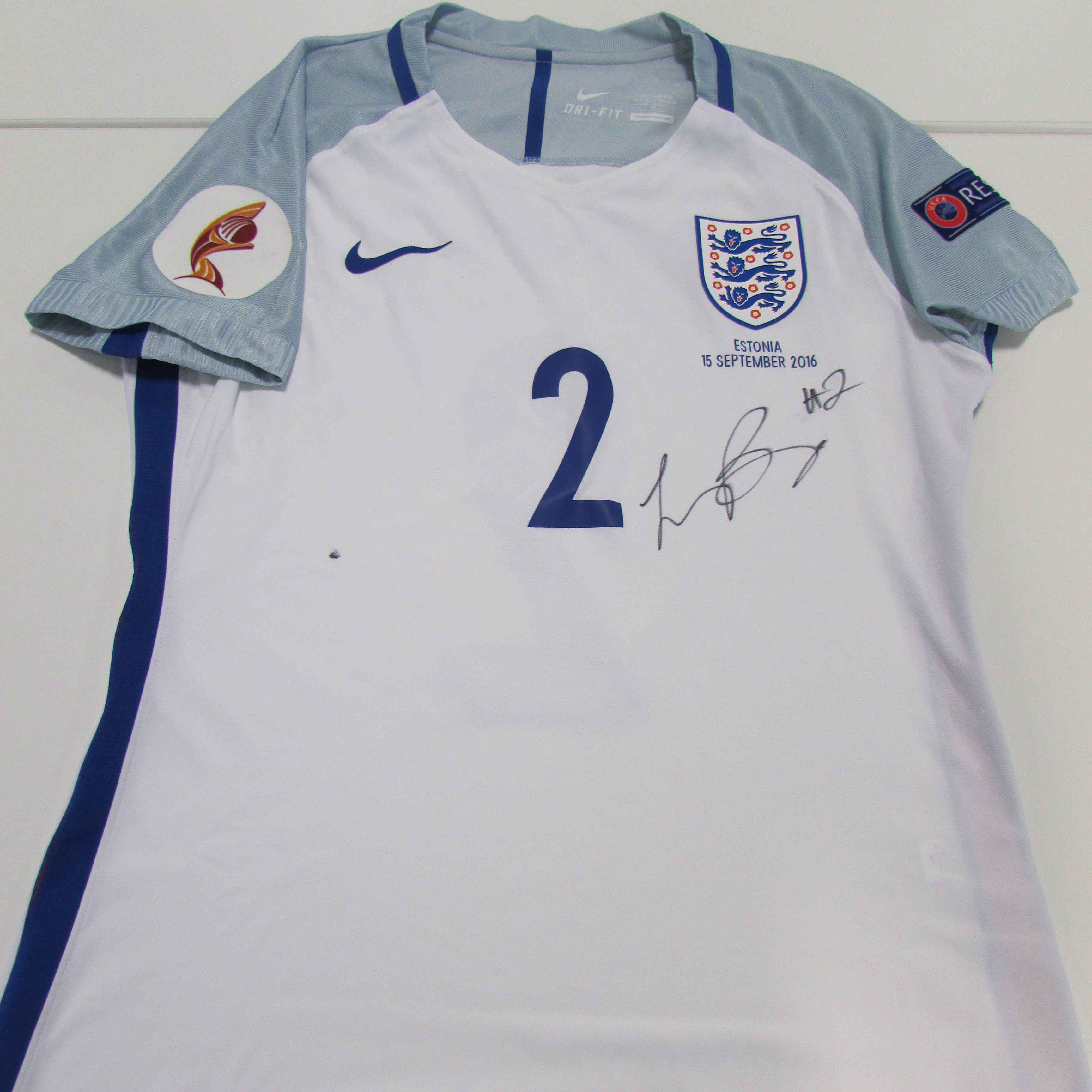 Buy Lucy Bronze Number 2 England Football Home Shirt A4 A3 4x6 5x7