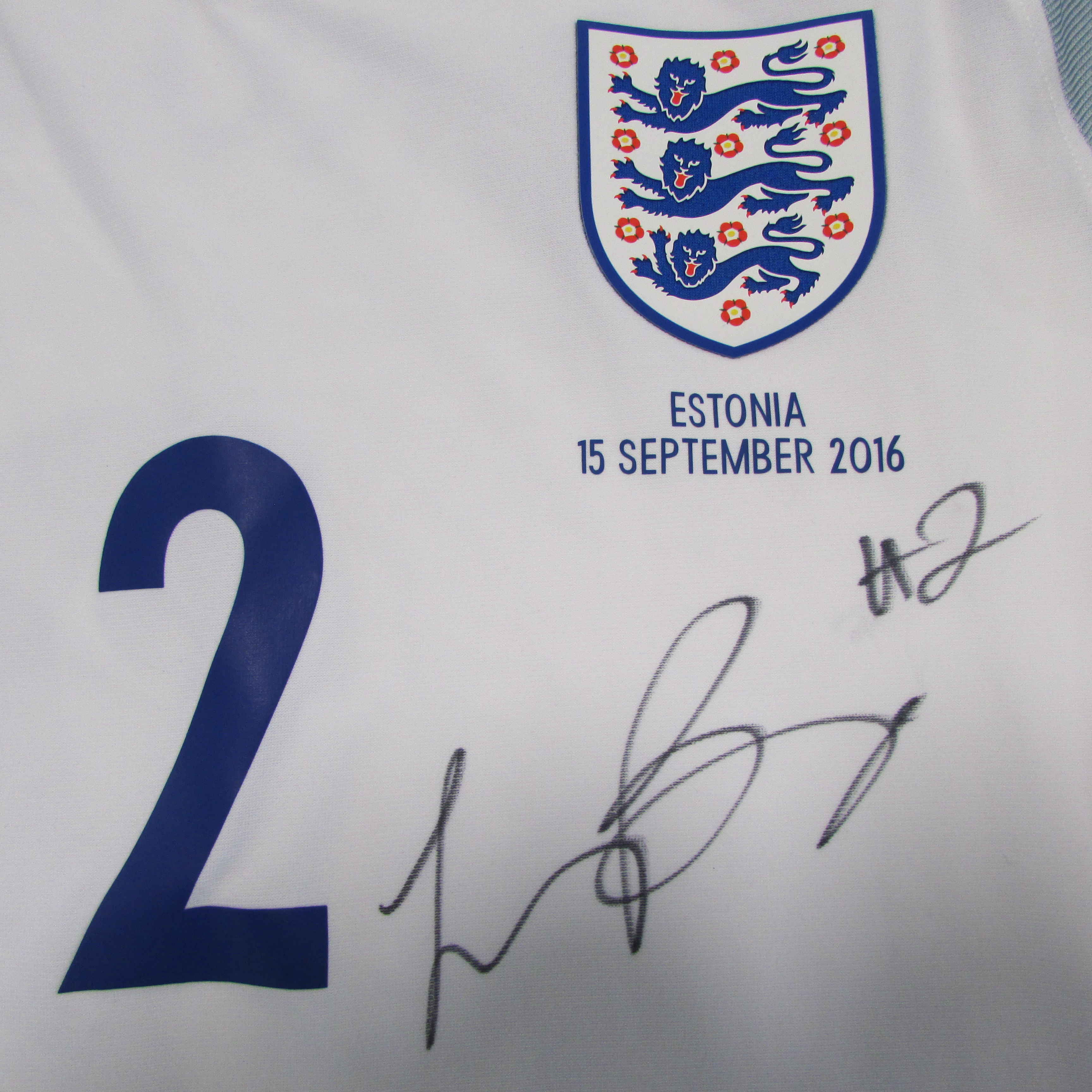 Buy Lucy Bronze Number 2 England Football Home Shirt A4 A3 4x6 5x7