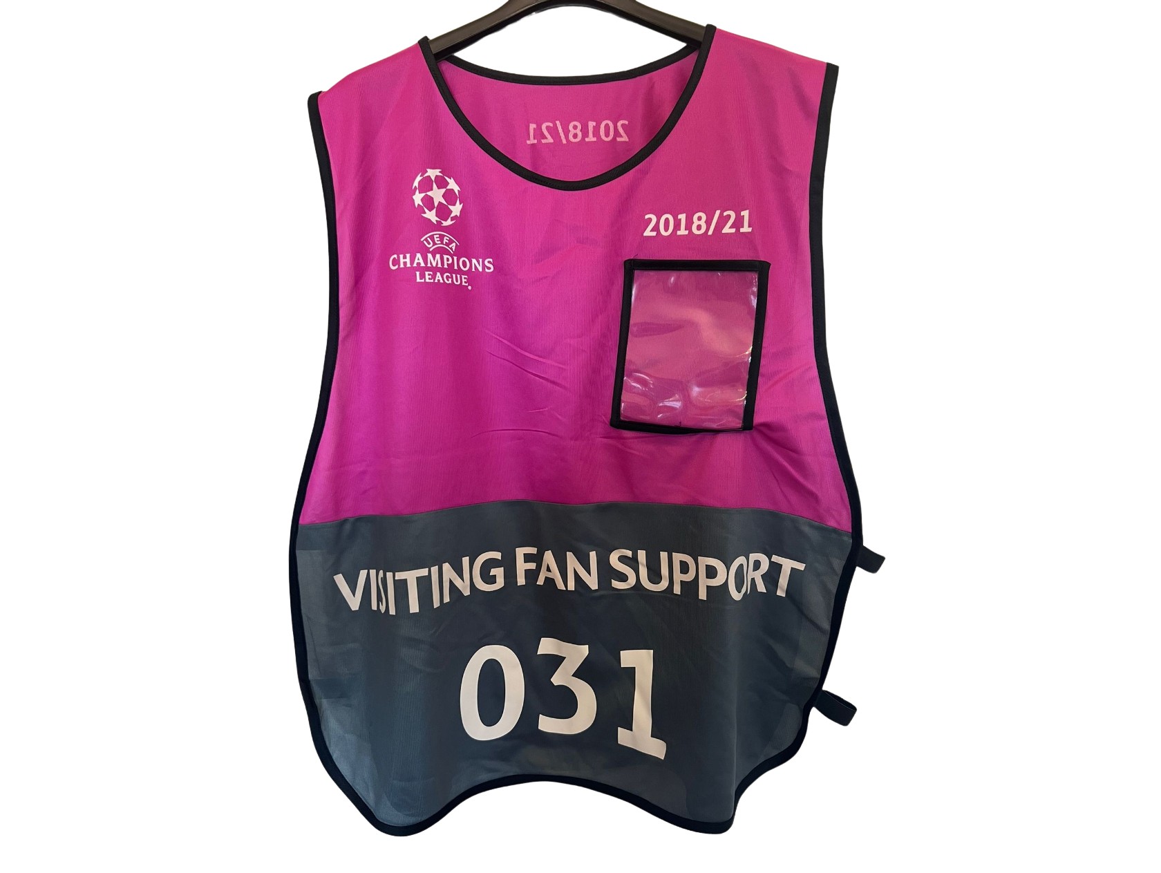 UEFA Champions League Fan Support Bib - CharityStars