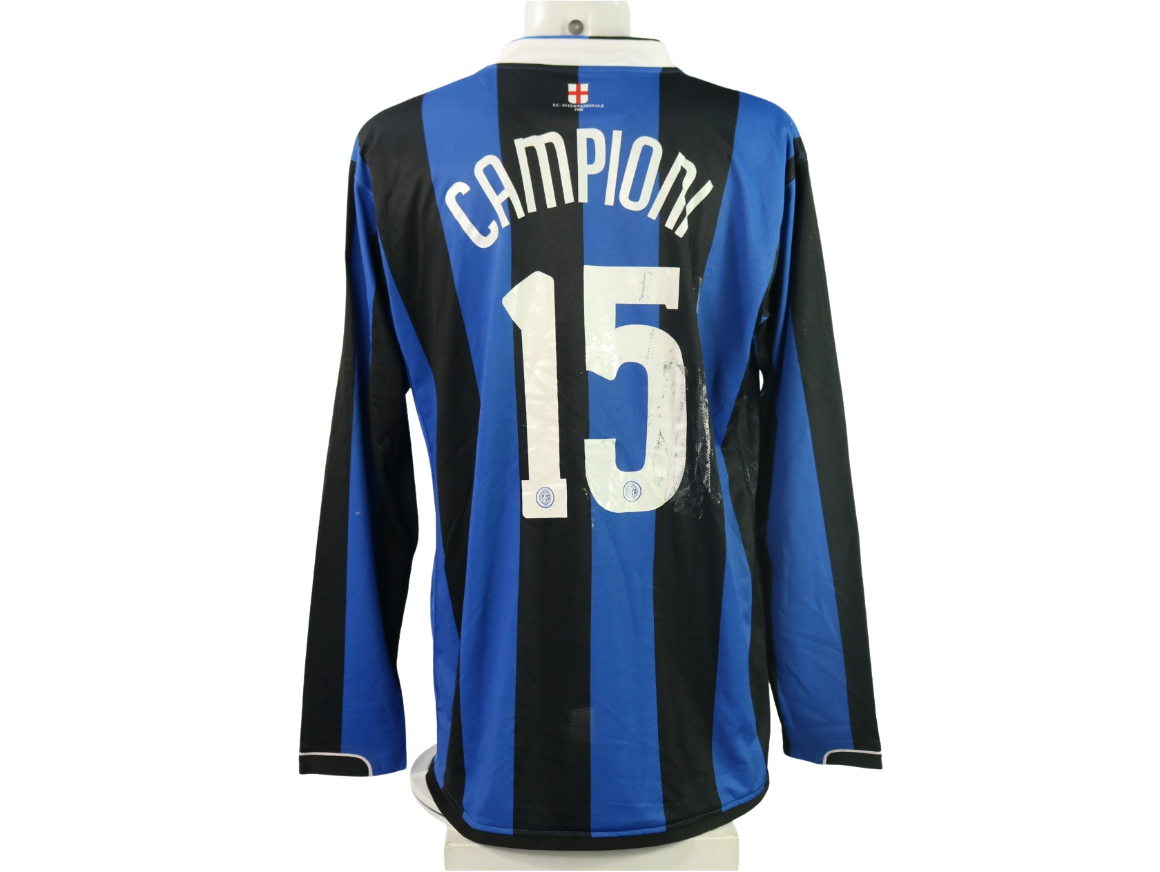 Maillot Inter Milan Extérieur 2006/07 - Figo #7, Nike, Authentique, Neuf Avec étiquettes (L)