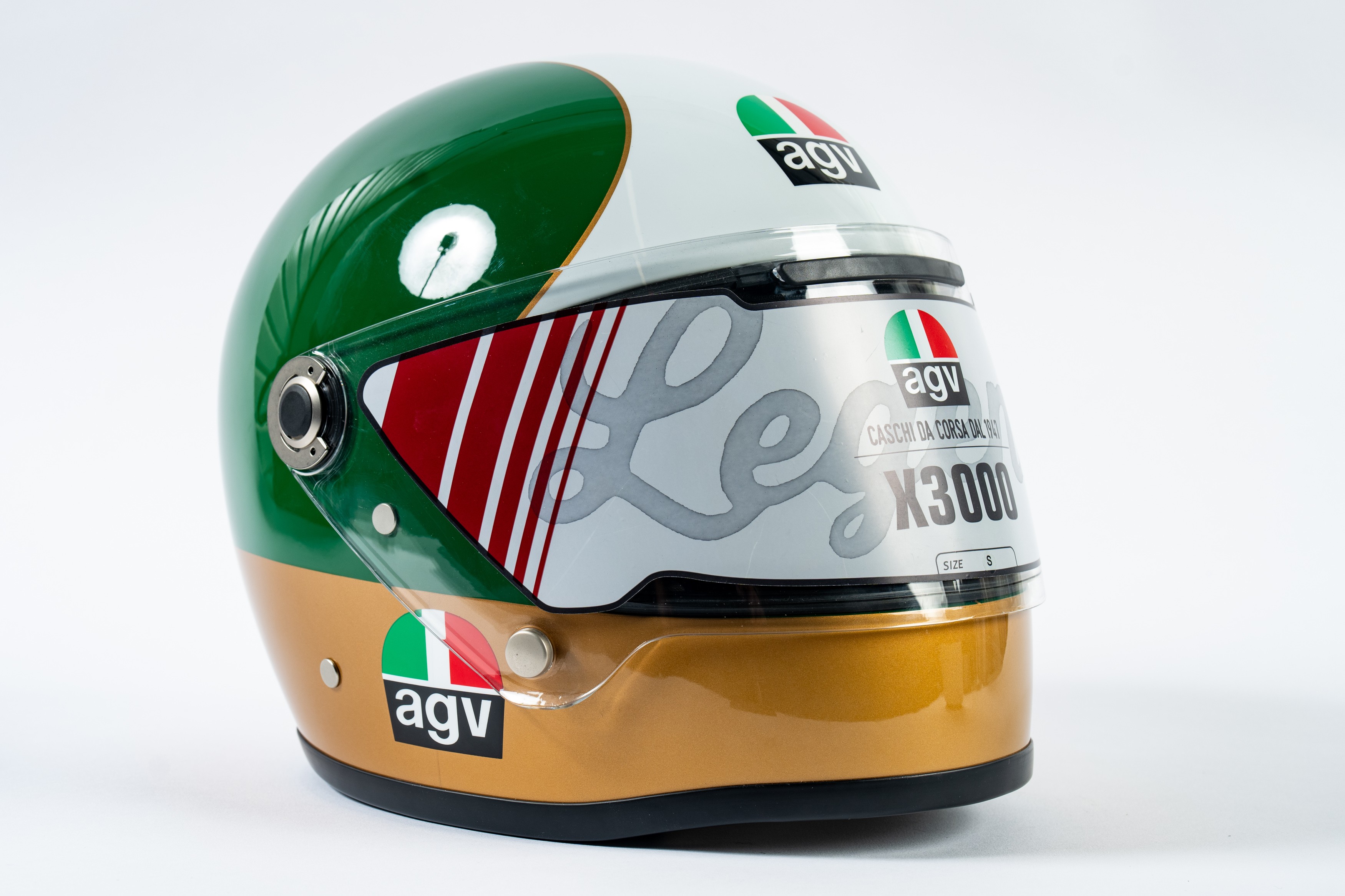 Limited Edition Agv Ago Replica Helmet Giacomo Agostini's Replica AGV-AGO  Helmet CharityStars