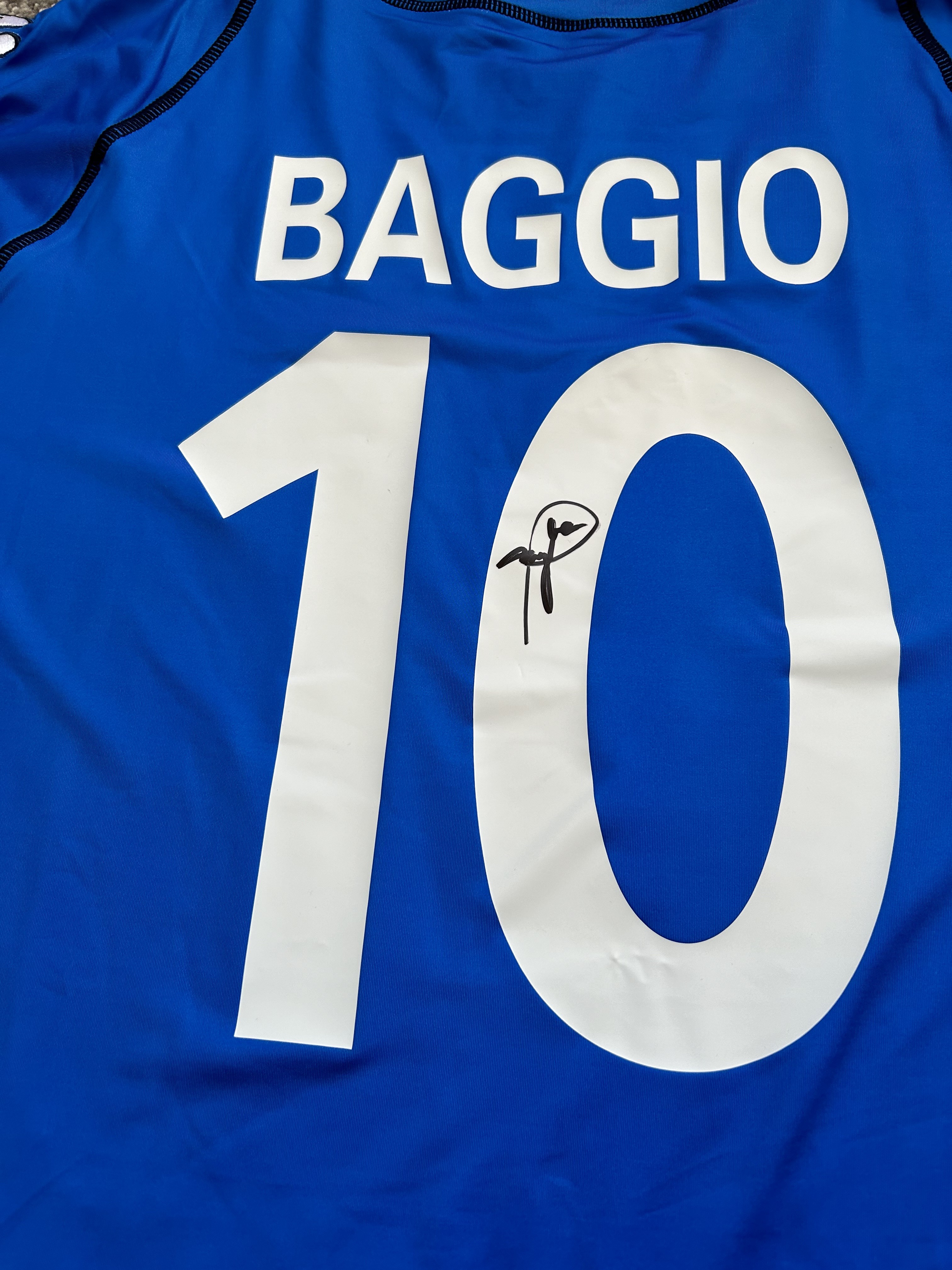 Baggio's Brescia Signed Store Shirt, 2003/04 - CharityStars