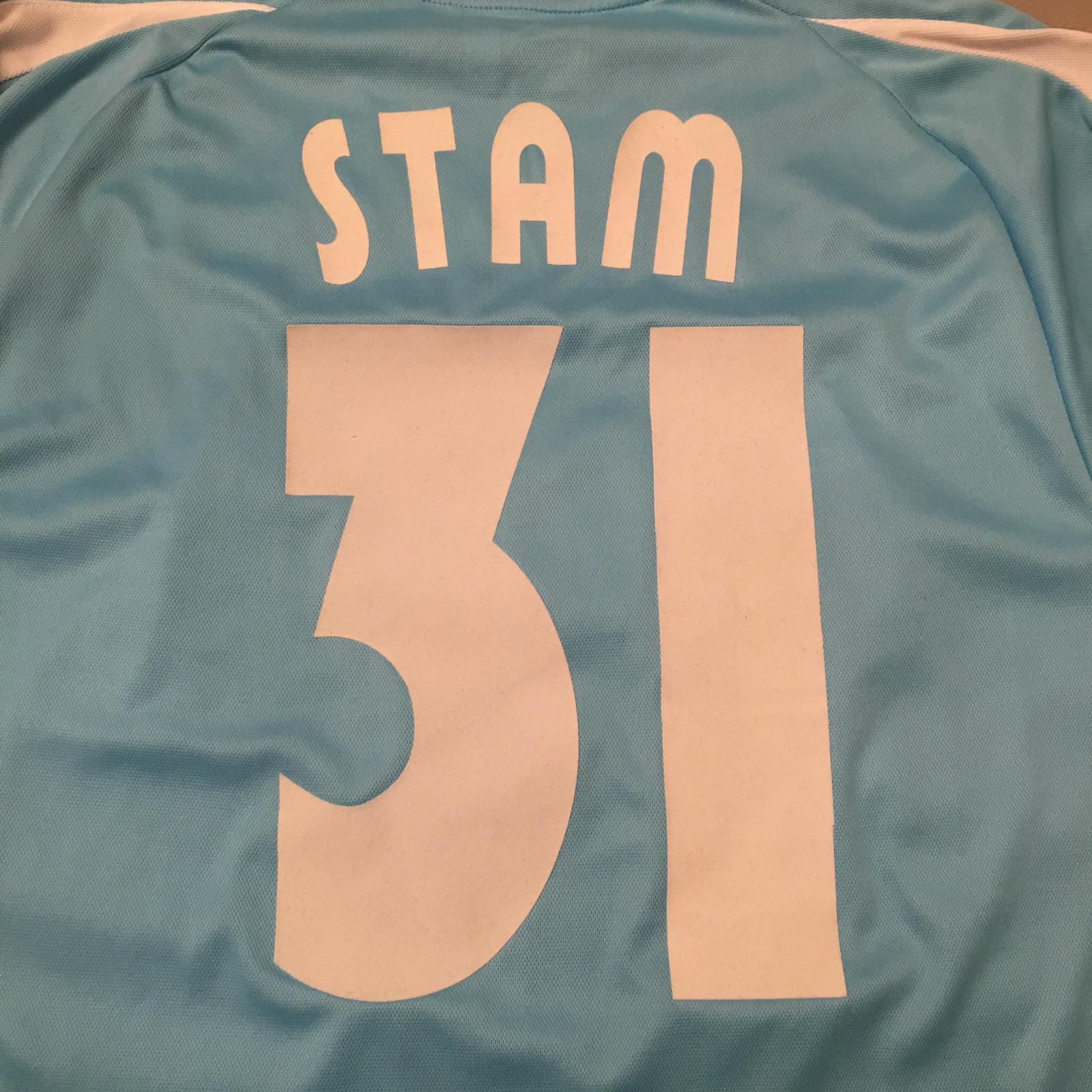 Stam's Lazio Match-Issued Shirt, 2003/04 - CharityStars