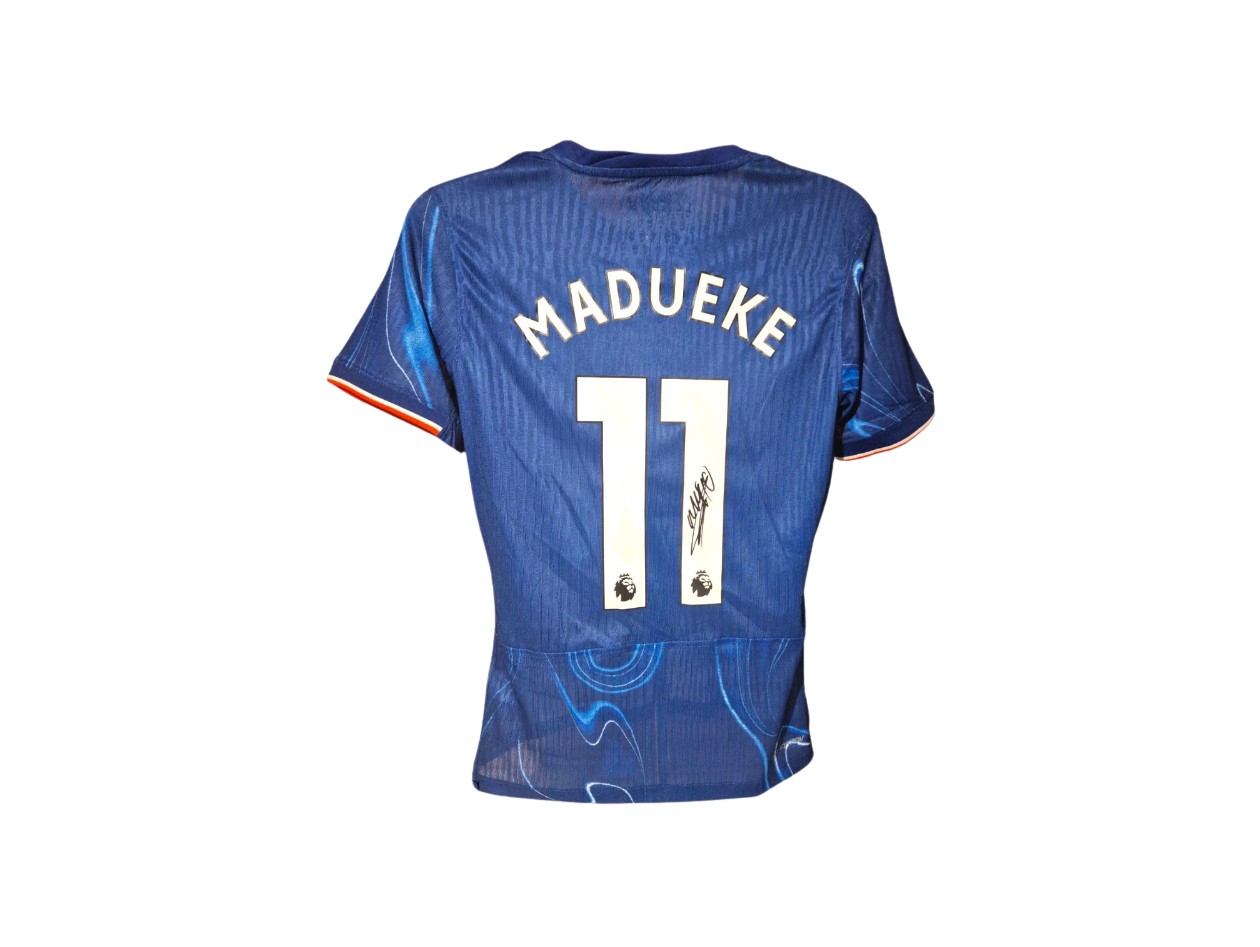 Noni Madueke's Chelsea 2024/25 Signed Replica Shirt - CharityStars