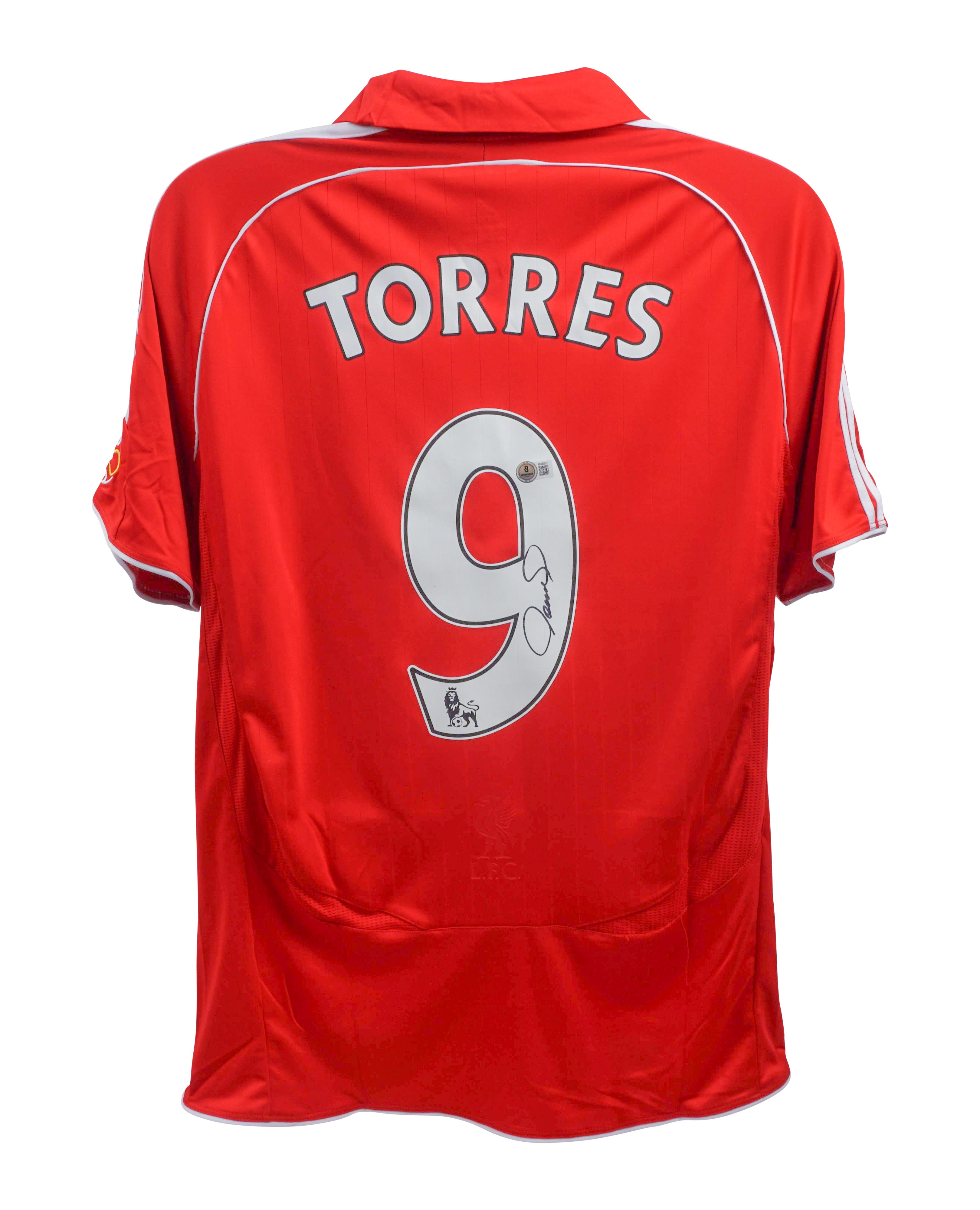 Fernando Torres' Liverpool FC Signed Replica Shirt - CharityStars