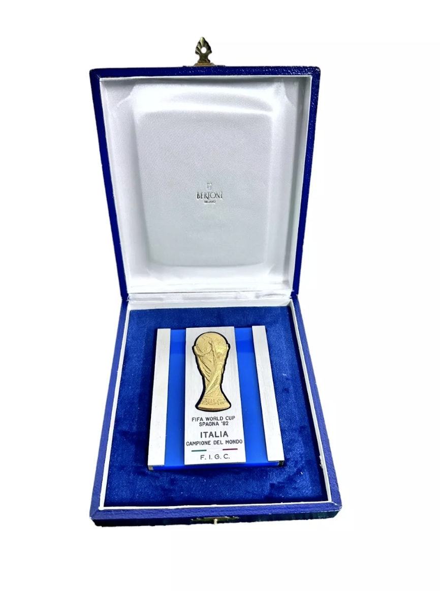 Italy Award Plaque, FIFA WC 1982 - CharityStars