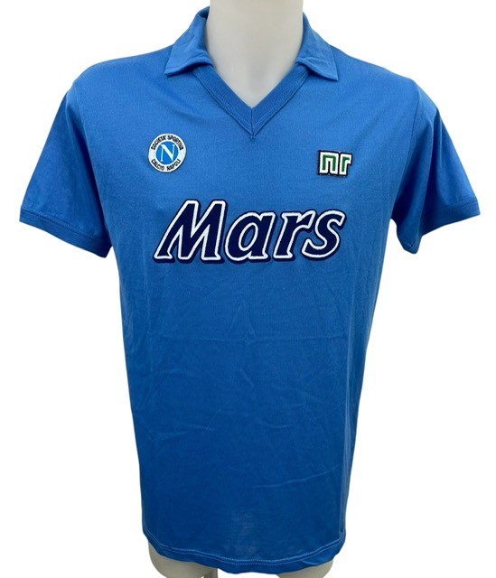 Maradona's Napoli Match-Issued Shirt, 1988/89 - CharityStars