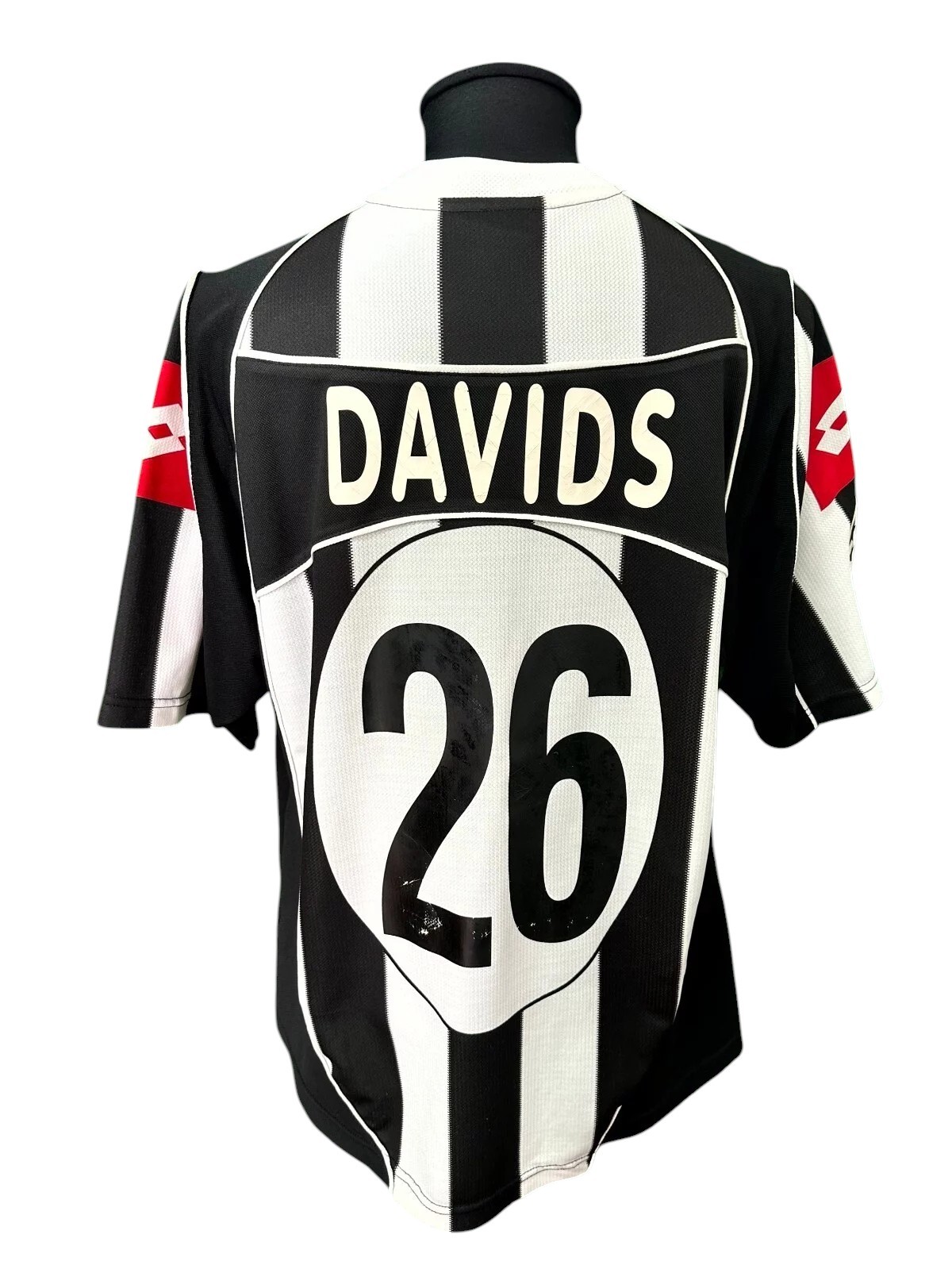 アディダス 2002サッカーWカップ トルシエ監督タペストリー Davids' Juventus Issued Shirt, UCL 2002/03 - CharityStars