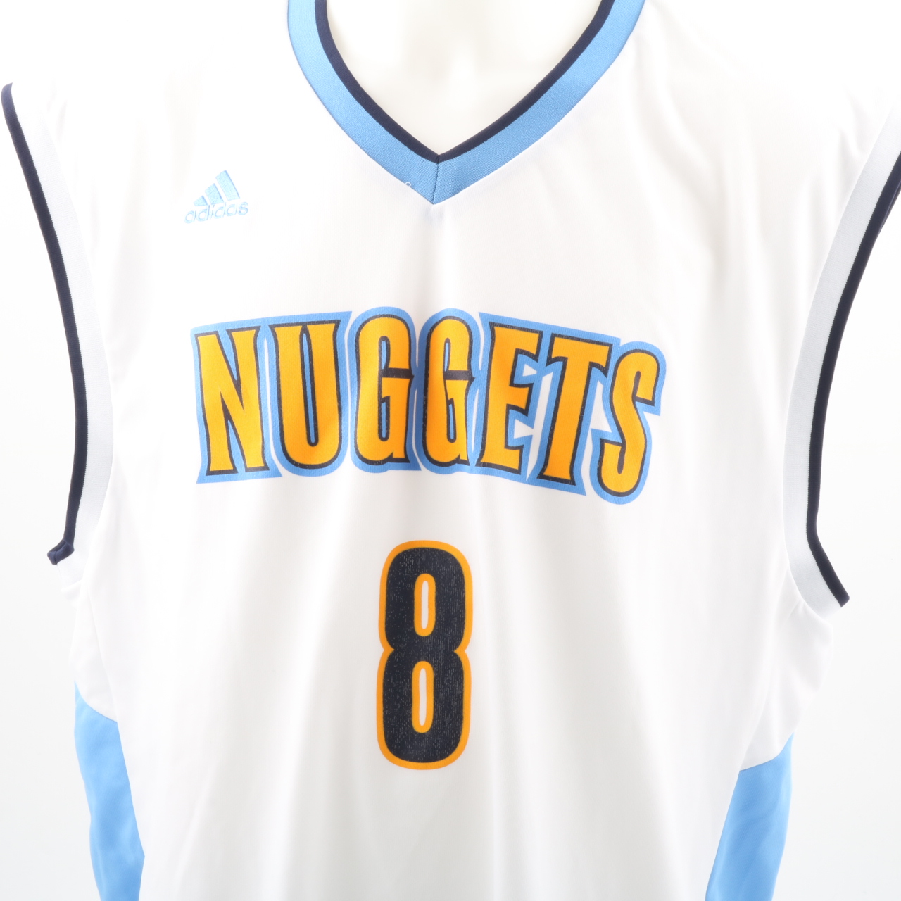 Allen Iverson's Official Denver Nuggets Signed Jersey - CharityStars