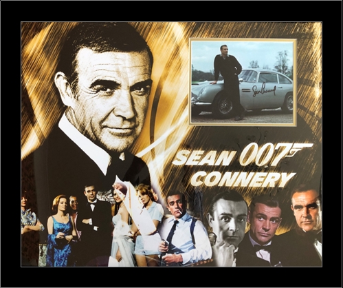 James Bond 007 Sean Connery Signed Photo Display - CharityStars