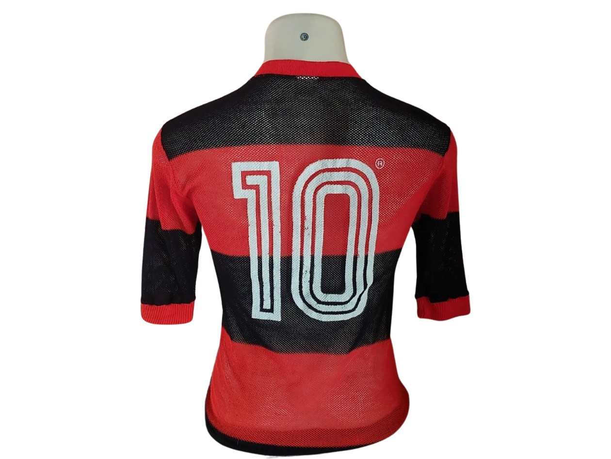 Zico's Flamengo 1983 Match Issued Shirt - CharityStars